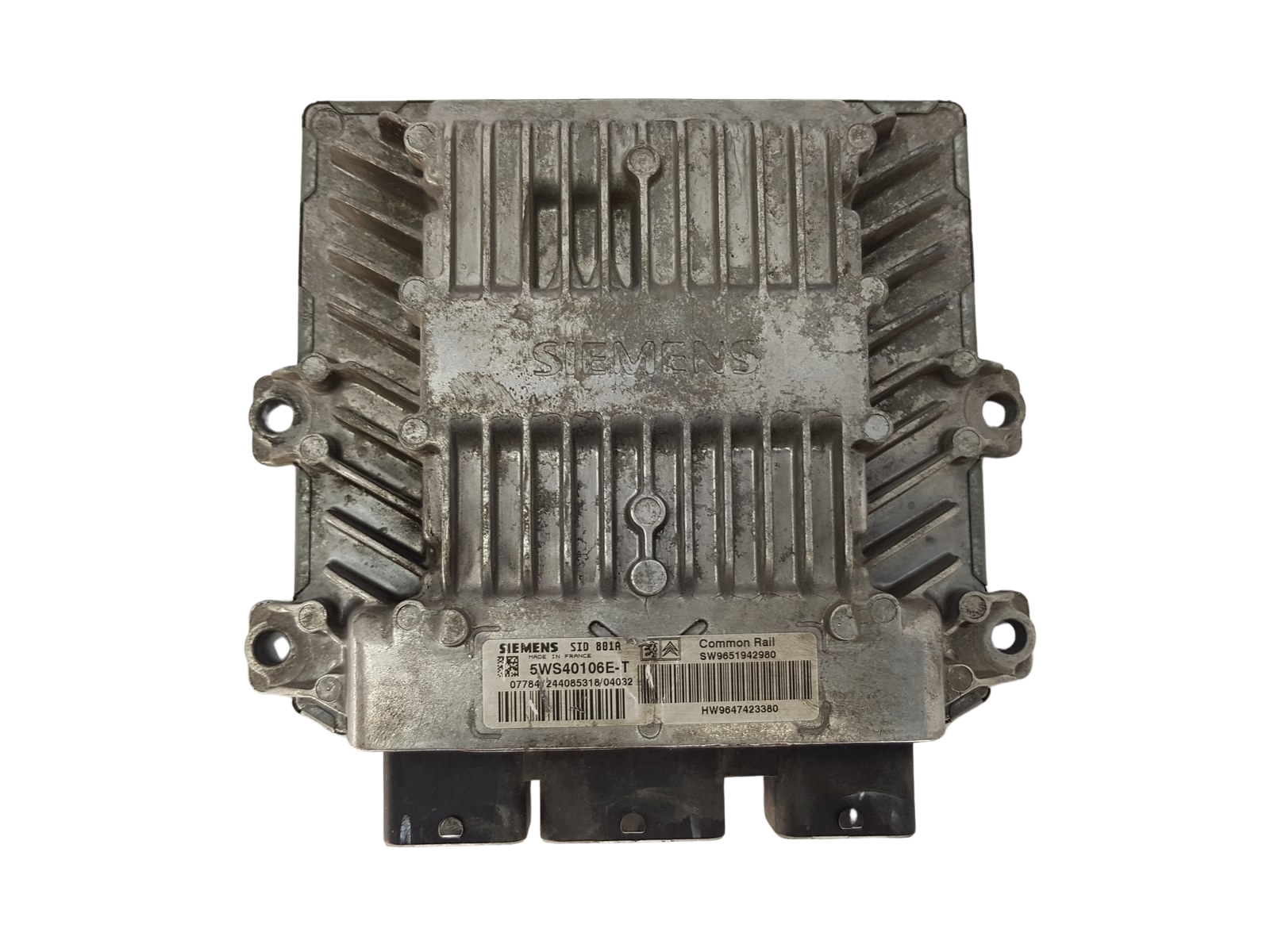 Steuergerät 5WS40106E-T 9651942980 9647423380 PSA Siemens 3214 main product photo