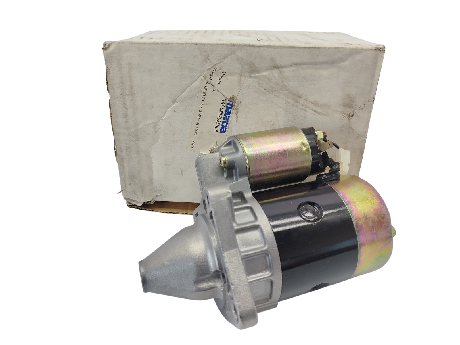 Anlasser Starter Neues Original Mazda M3T30281 E301-18-400AT main product photo