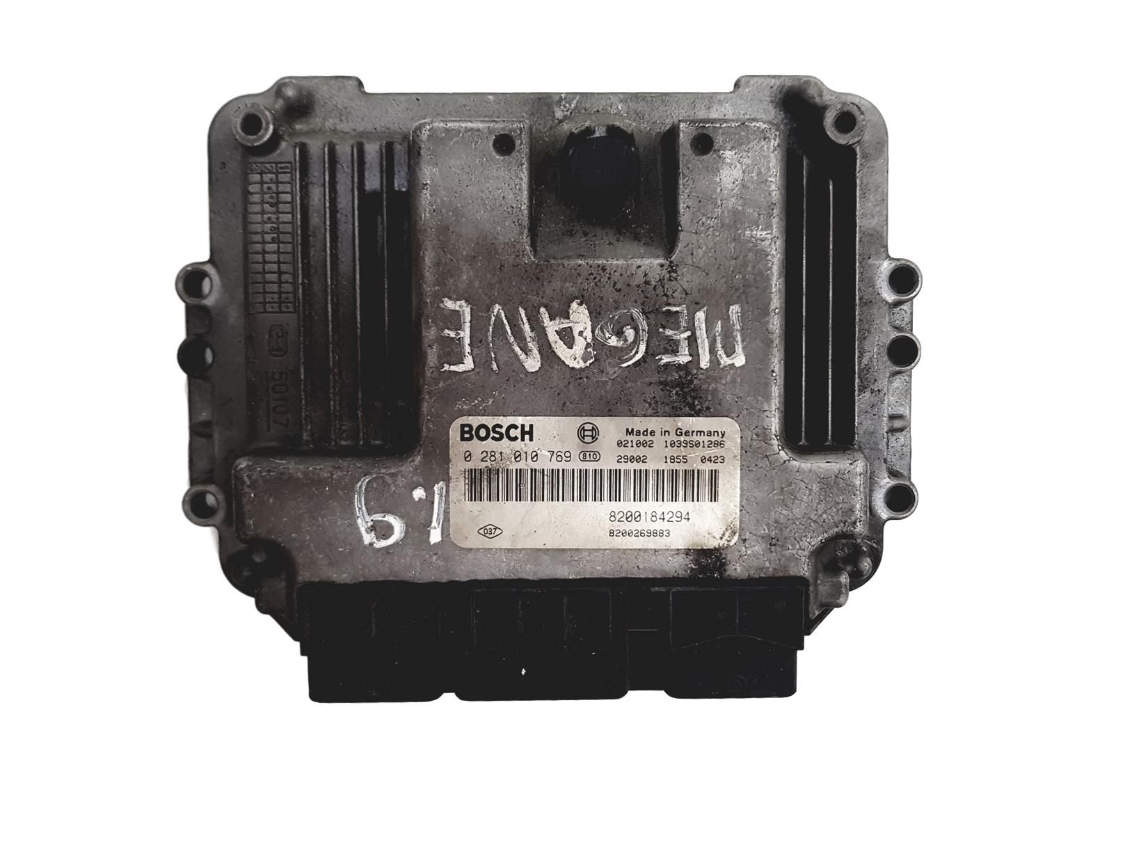 Steuergerät 0281010769 8200184294 8200269883 Renault Bosch 3627 main product photo