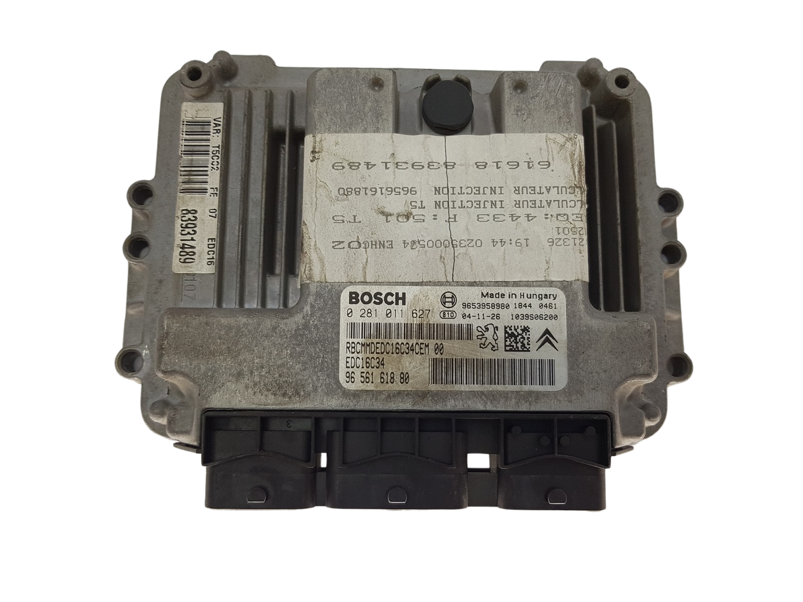 Steuergerät 0281011627 9656161880 9653958980 PSA Bosch 3235 main product photo