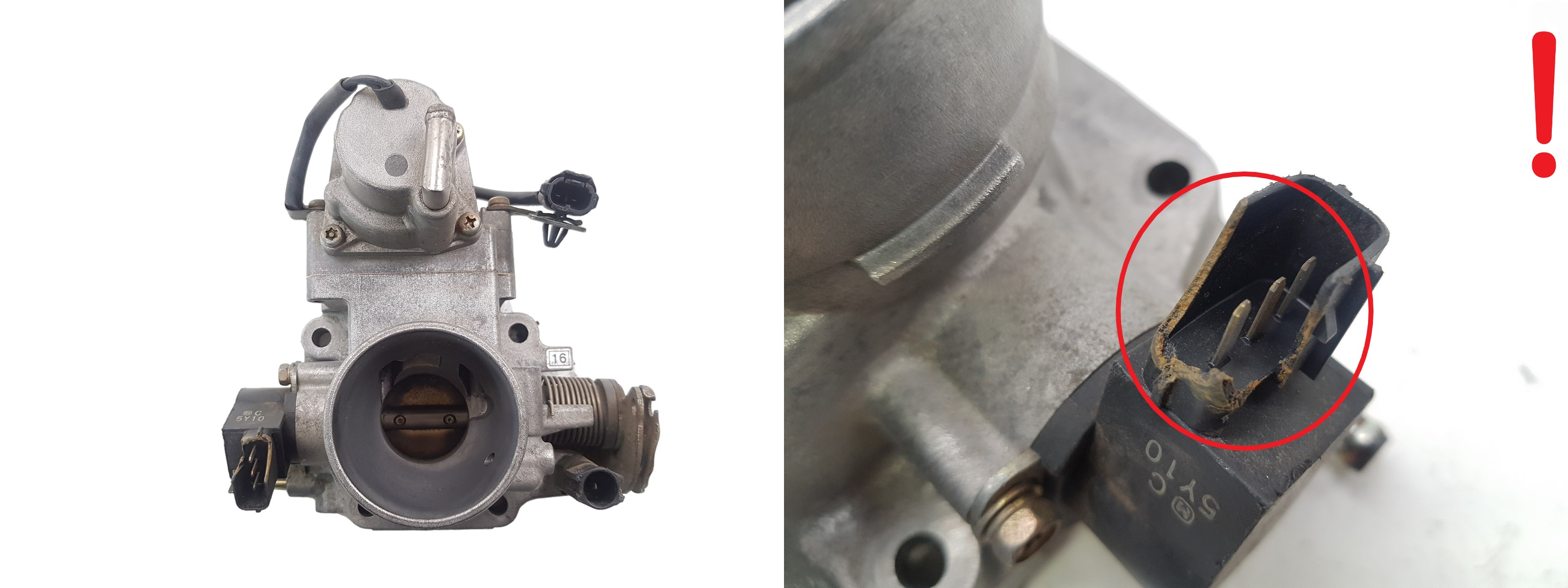 Drosselklappe Mazda 626 E0T13471 main product photo