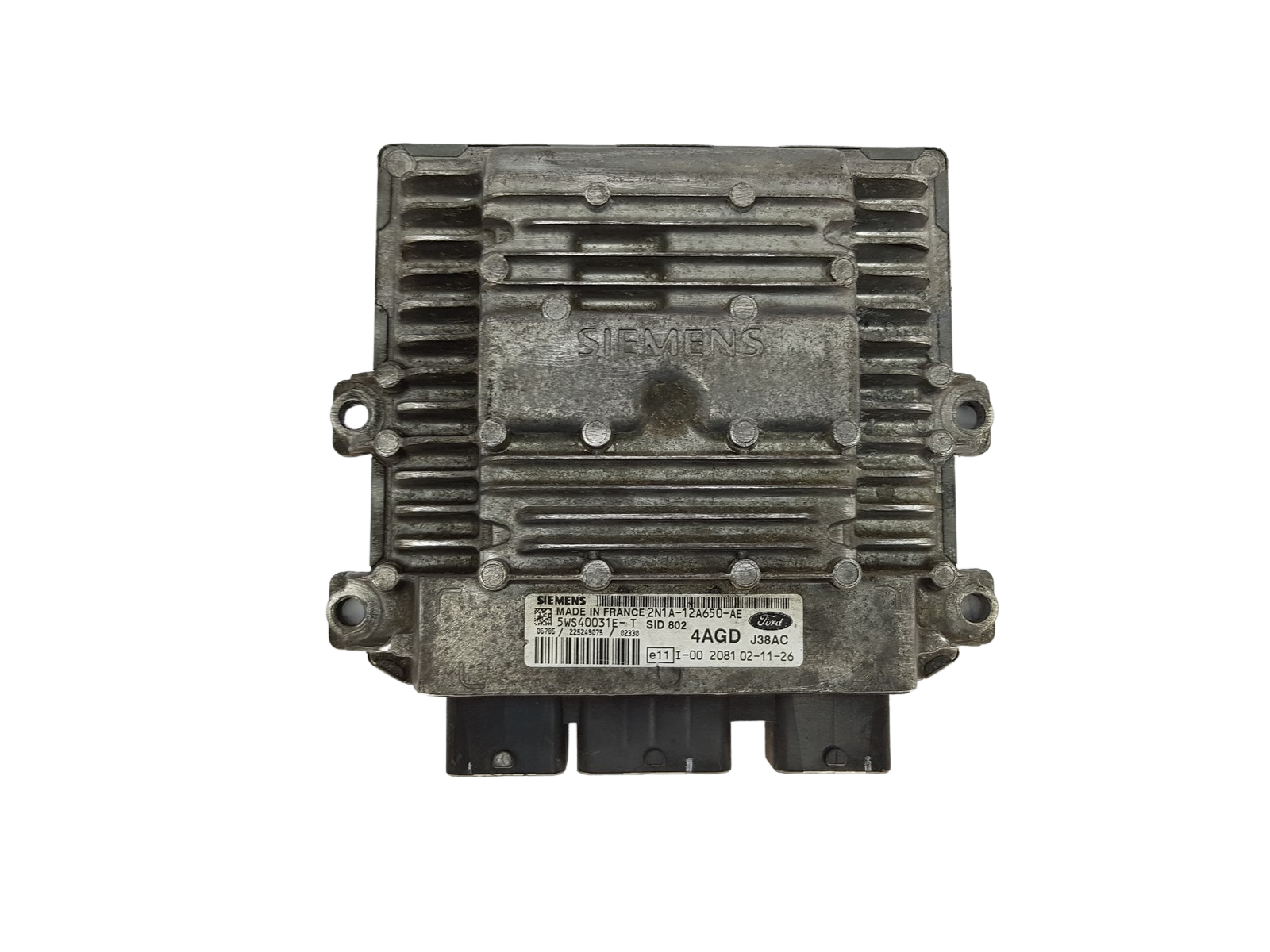 Steuergerät 2N1A-12A650-AE 5WS40031E-T 4AGD J38AC Ford Siemens 16728 main product photo