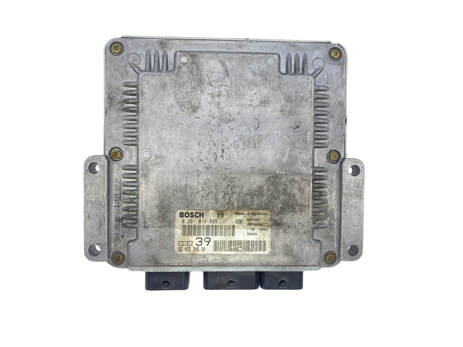 Steuergerät 0281010885 9645534880 28FM0000 PSA Bosch 63118 main product photo