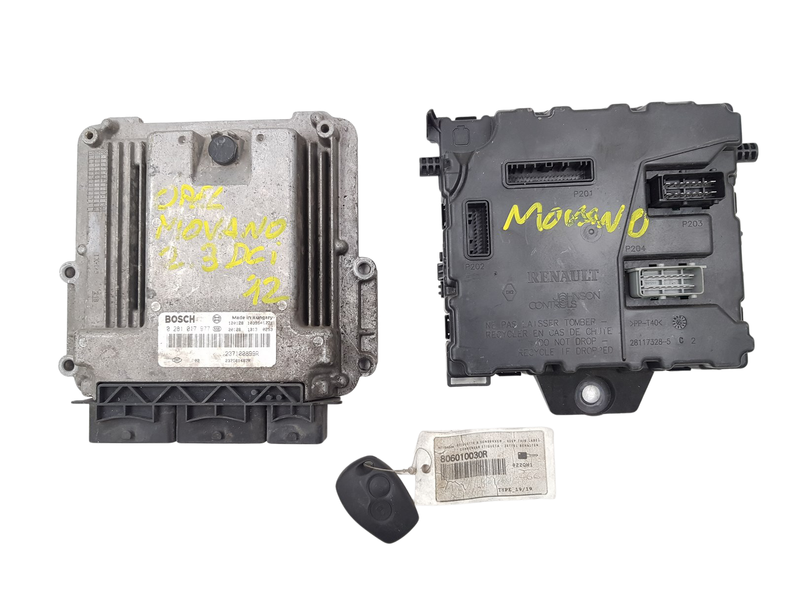 Startset Opel Movano 2 237101487R 284B18618R 2.3 CDTI main product photo