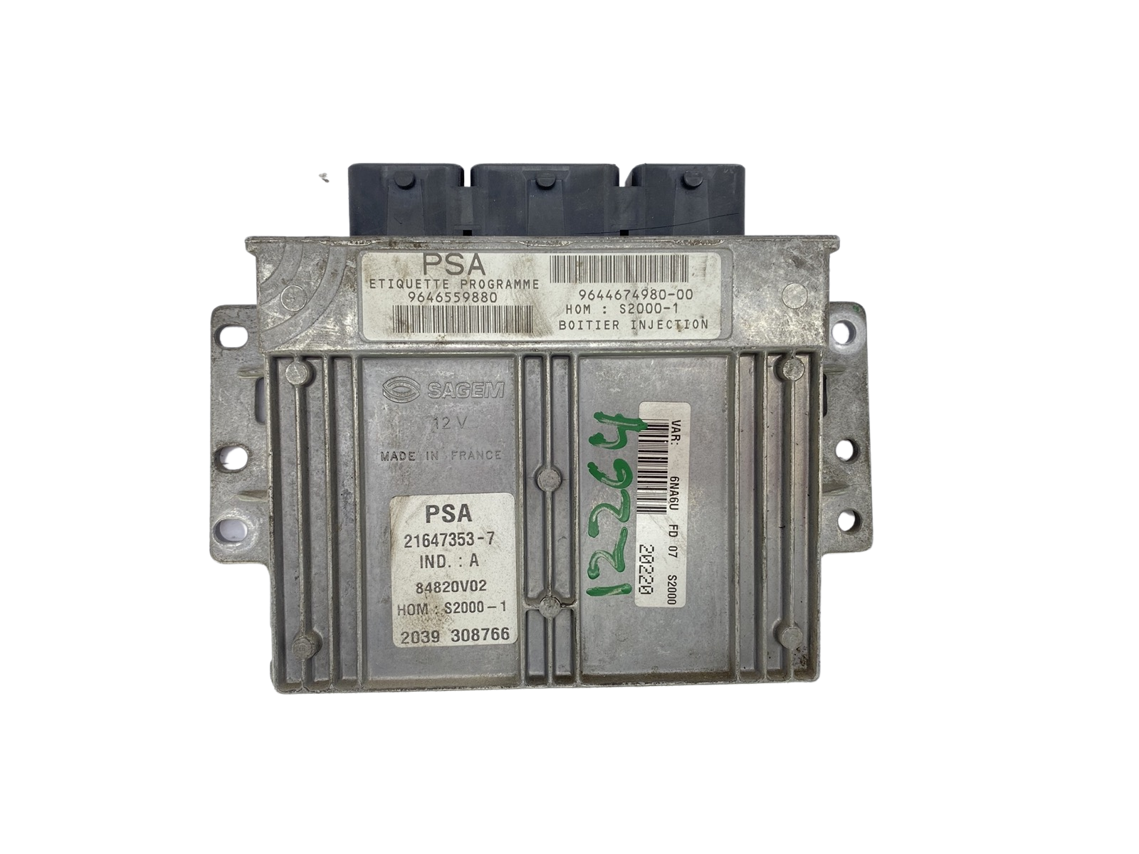 Steuergerät PSA 9646559880 9644674980-00 21647353-7 Sagem main product photo