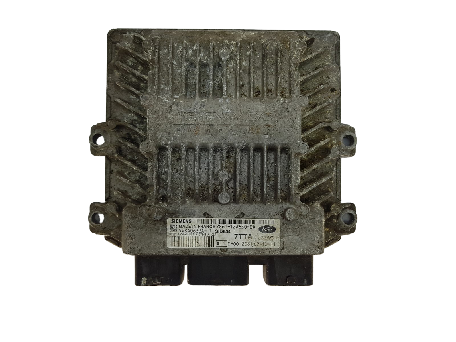 Steuergerät 7S61-12A650-EA 5WS40632A-T SID 804 Ford Siemens 14291 main product photo