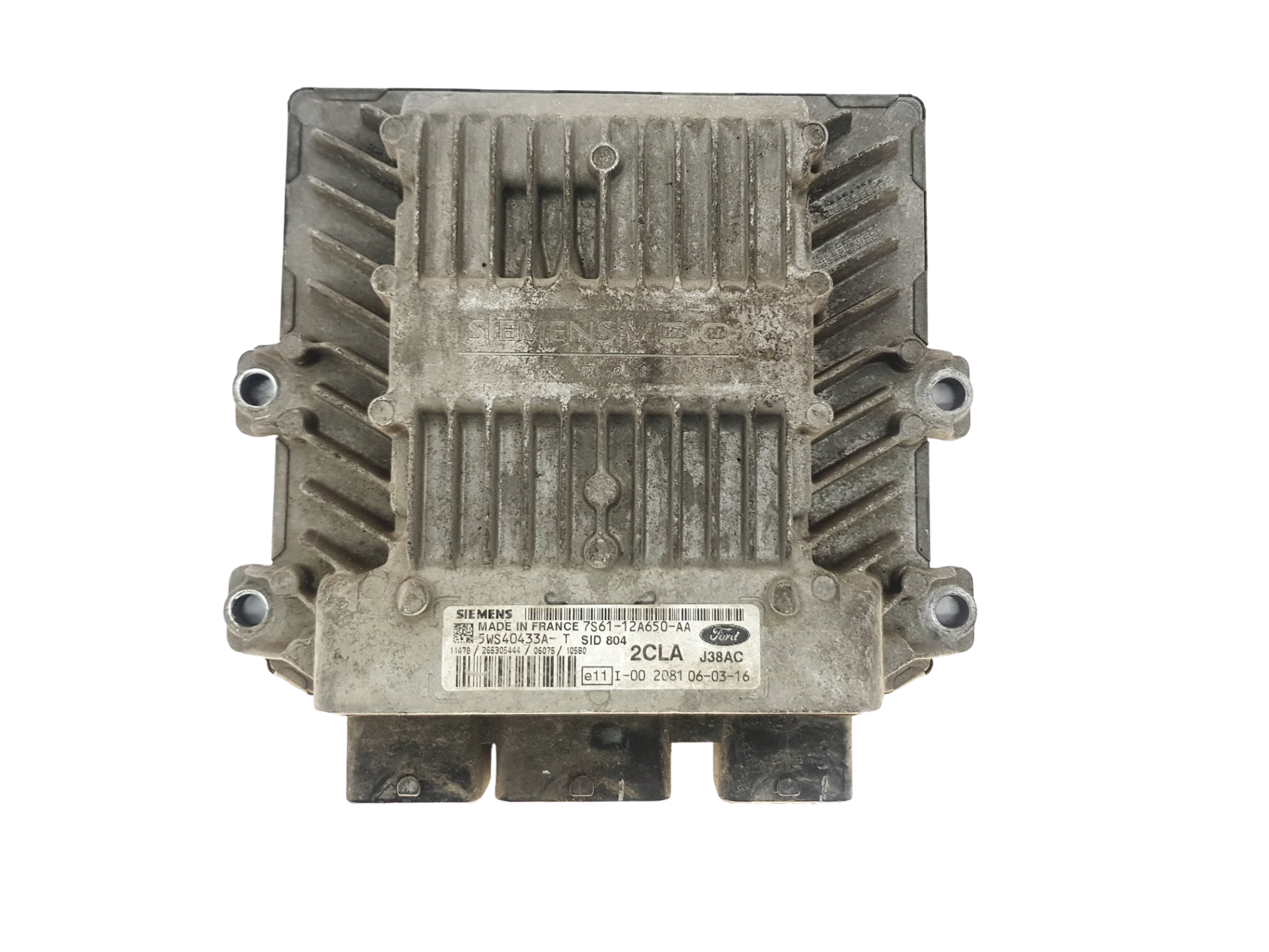 Steuergerät 7S61-12A650-AA 5WS40433A-T SID 804 Ford Siemens 29317 main product photo