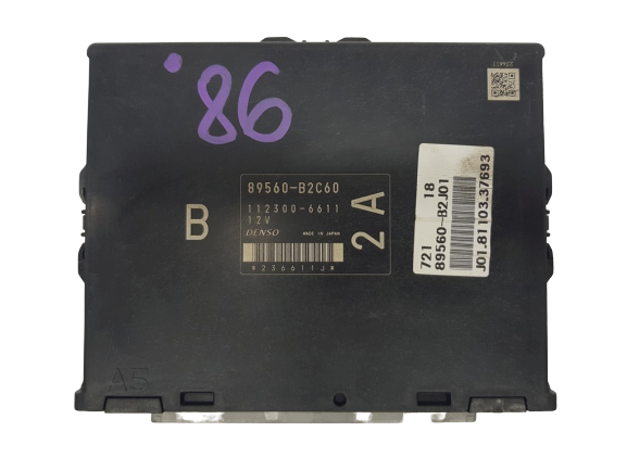 Steuergerät Moduł Daihatsu 89560-B2C60 112300-6611 Denso 19177 main product photo