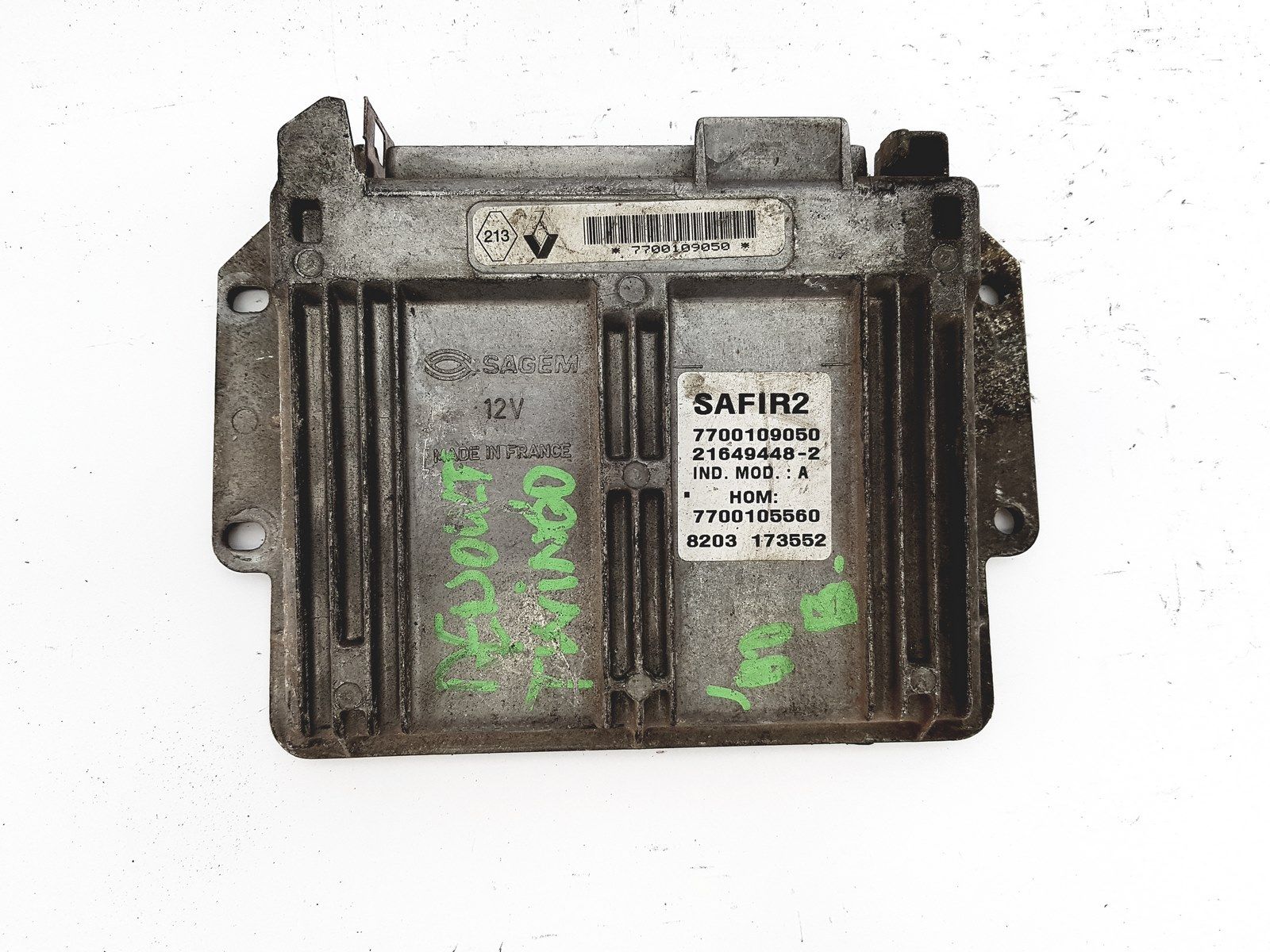Steuergerät 7700109050 7700105560 21649448-2 Renault Sagem 14787 main product photo
