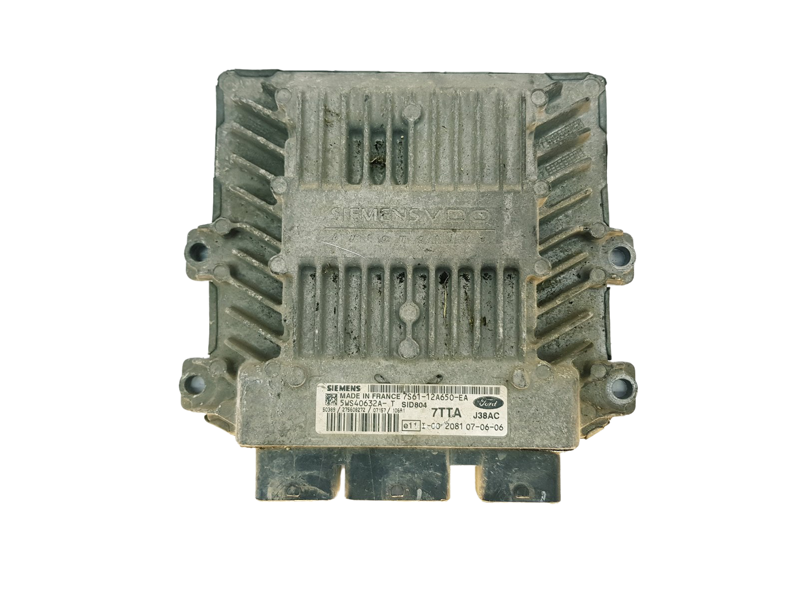 Steuergerät 7S61-12A650-EA 5WS40632A-T SID 804 Ford Siemens 33176 main product photo