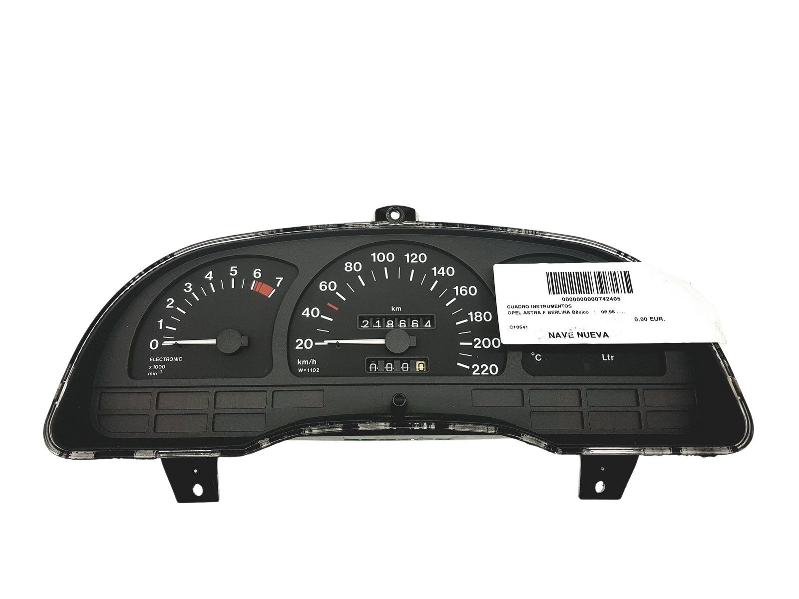 Tacho Kombiinstrument Opel Astra Vectra 81117675PP 90356303 54978 main product photo