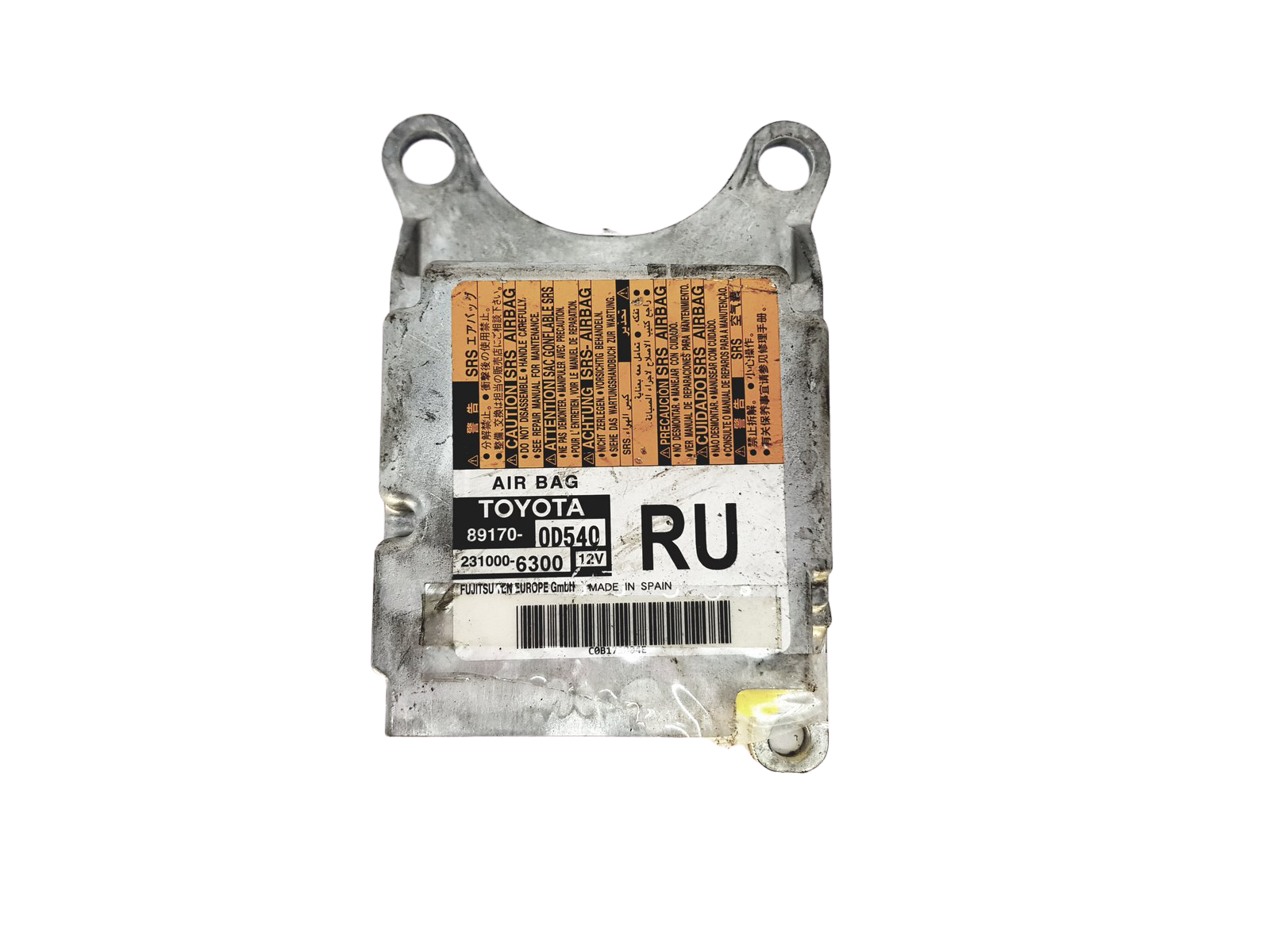 Steuergerät 89170-0D540 231000-6300 Toyota Fujitsu main product photo