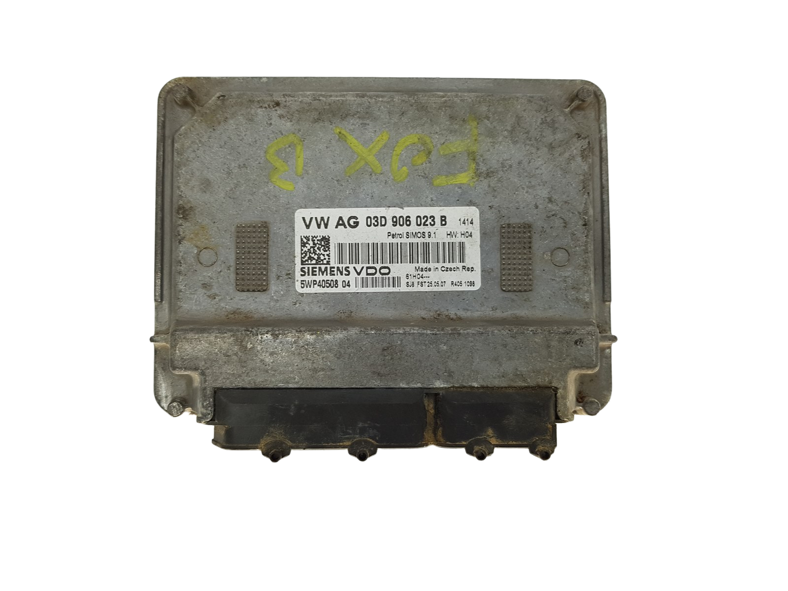 Steuergerät 03D906023B 5WP40508 04 VW Siemens 16329 main product photo
