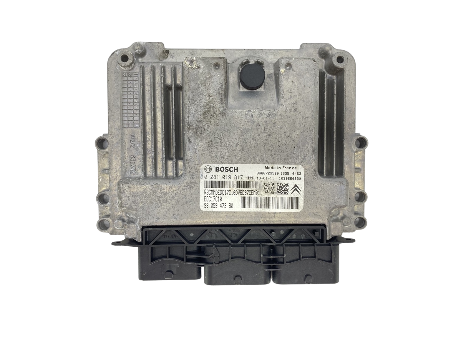Steuergerät 0281019817 9805947380 9666729580 PSA Bosch 57010 main product photo