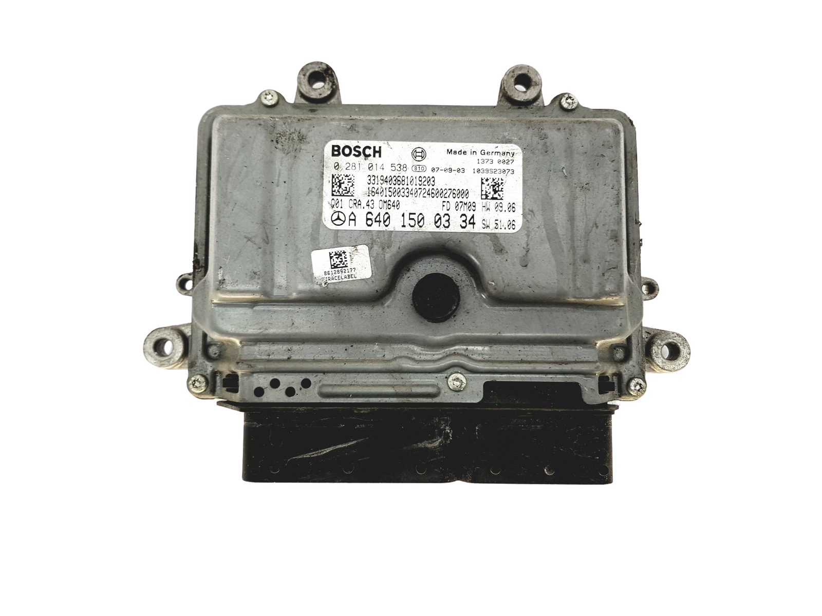 Steuergerät 0281014538 A6401500334 Mercedes Bosch 27838 main product photo