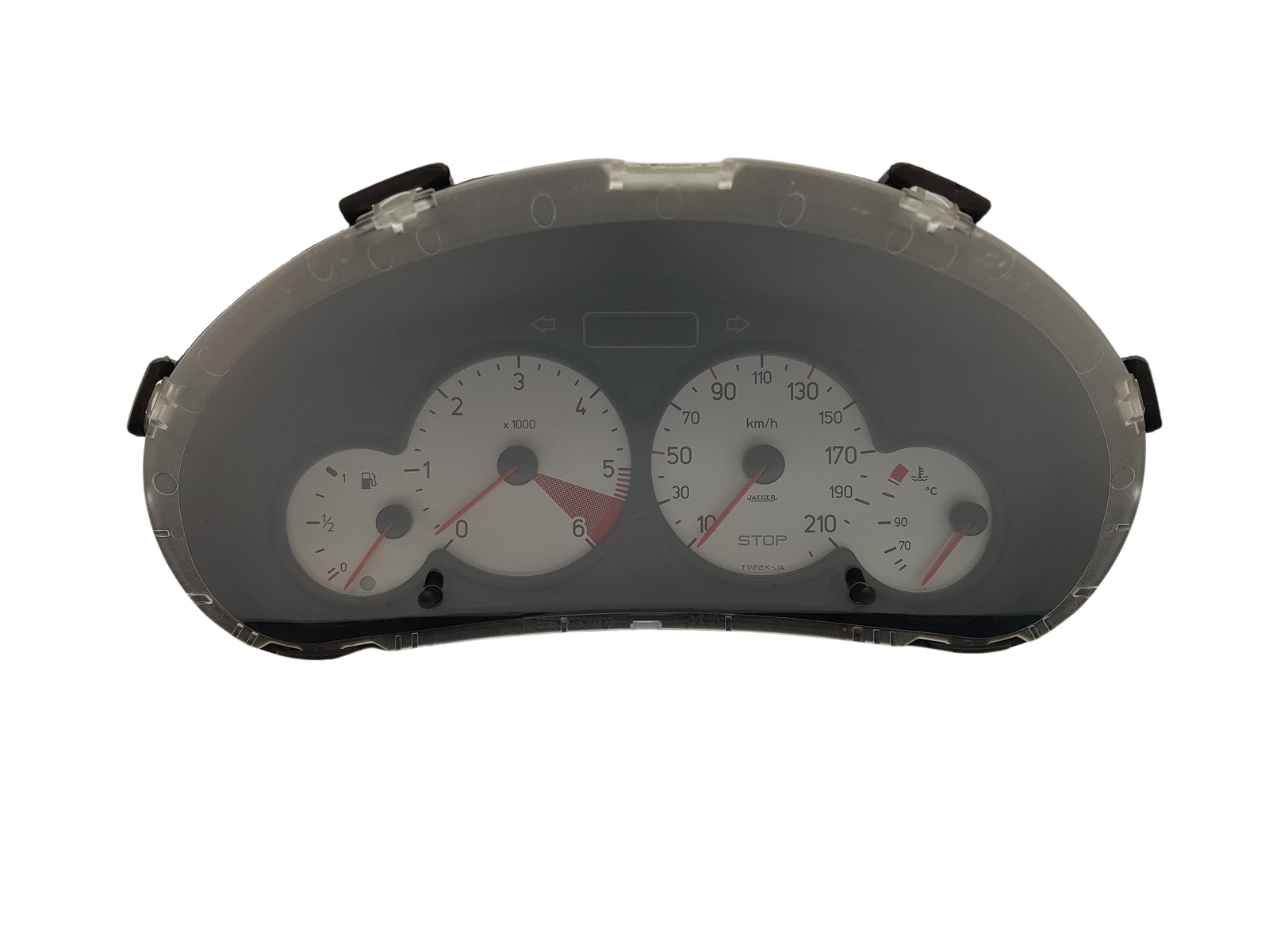 Tacho Kombiinstrument Peugeot 206 9656696280 000500809 3014 main product photo