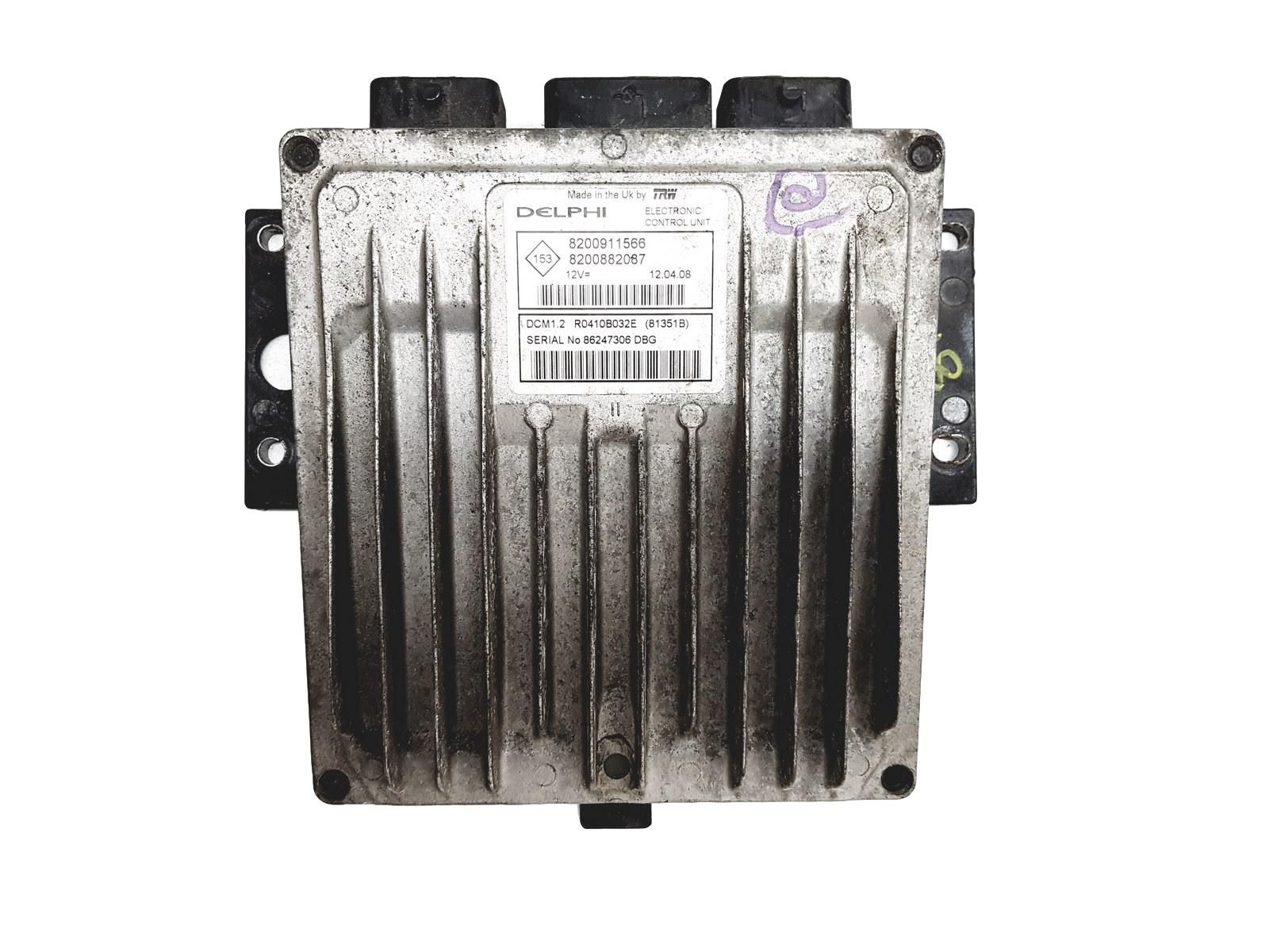 Steuergerät 8200911566 8200882067 R0410B032E Renault Delphi main product photo
