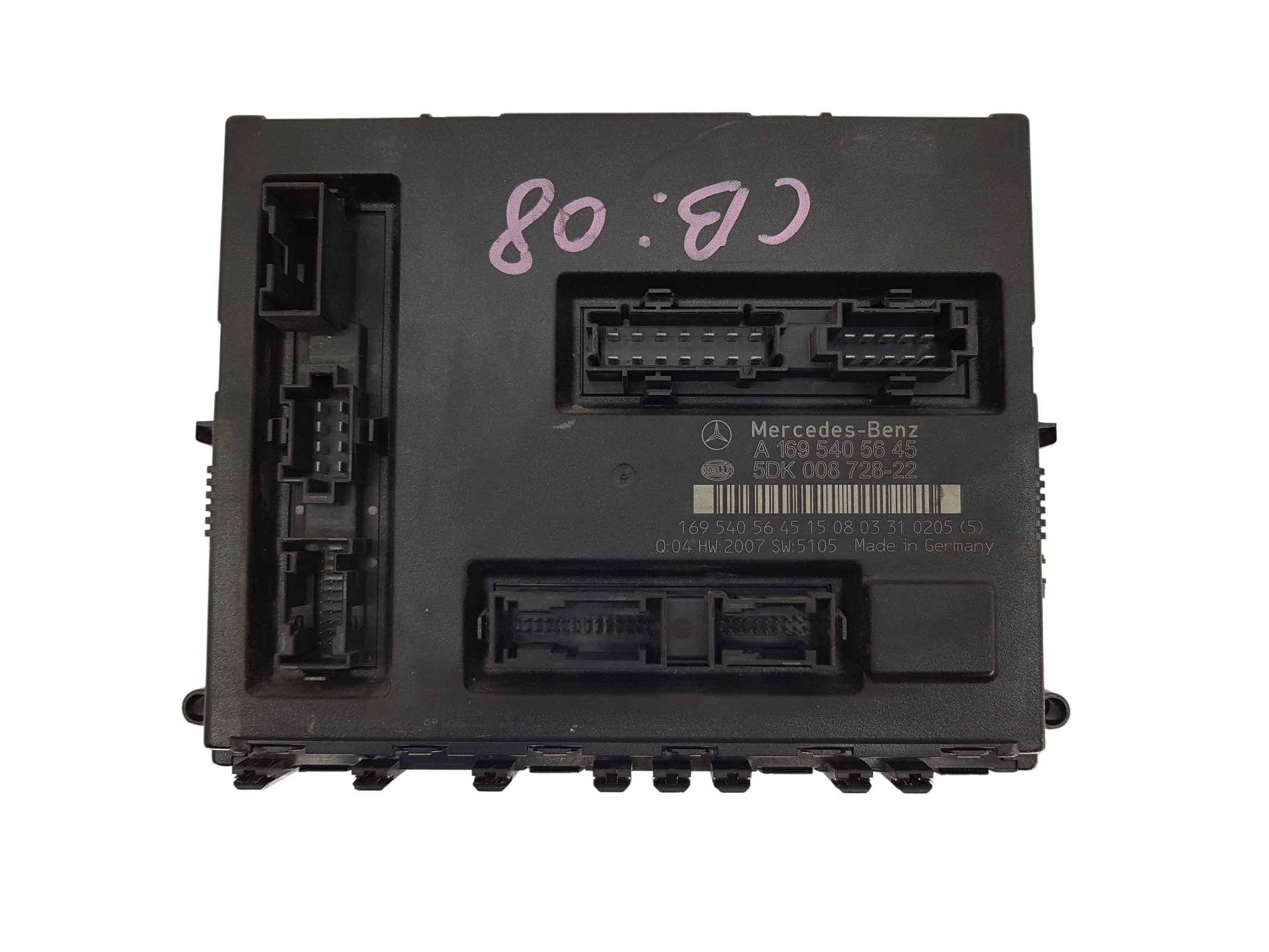 Steuergerät BSI Mercedes A1695405645 5DK008728-22 Hella 20584 main product photo