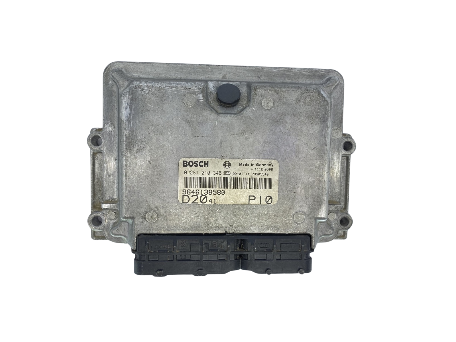 Steuergerät 0281010346 9646138580 Fiat Bosch 62922 main product photo