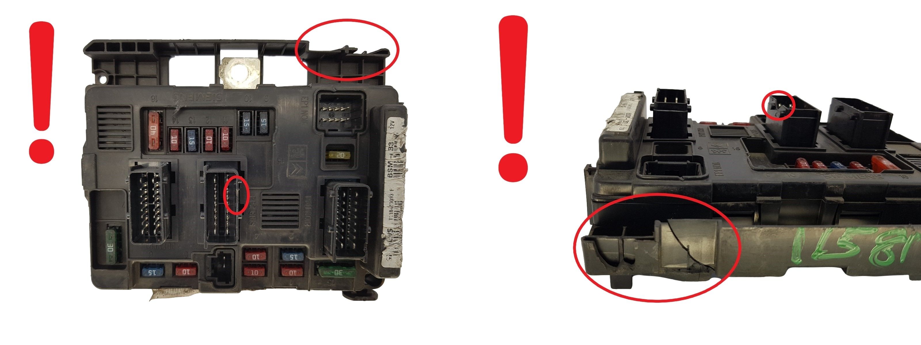 Steuergerät BSM-B3 T118470003F 9643498880 PSA Siemens 1400 main product photo