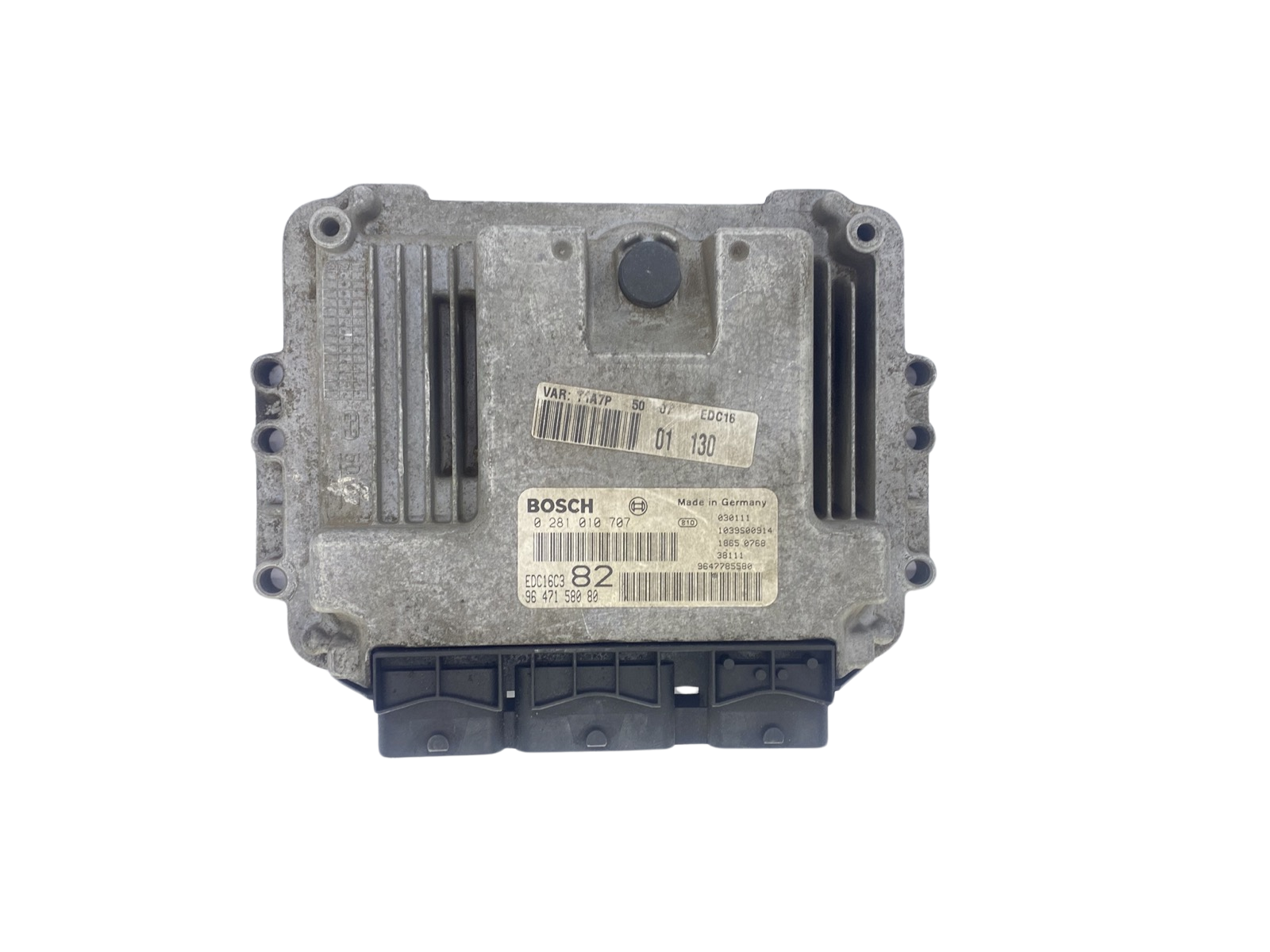 Steuergerät 0281010707 9647158080 9647785580 PSA Bosch 61345 main product photo