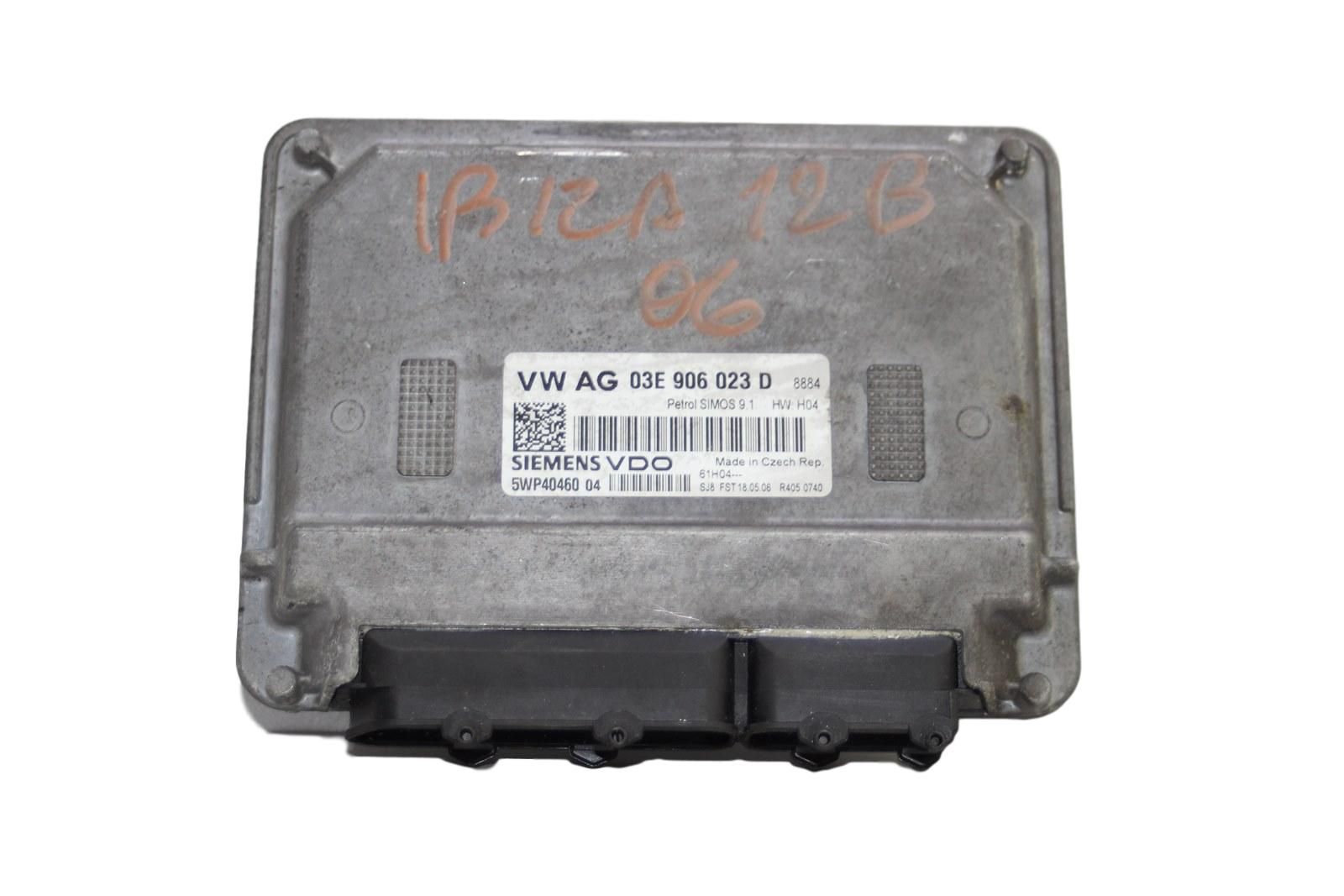 Motorsteuerung 03E906023D 5WP40460 Seat main product photo