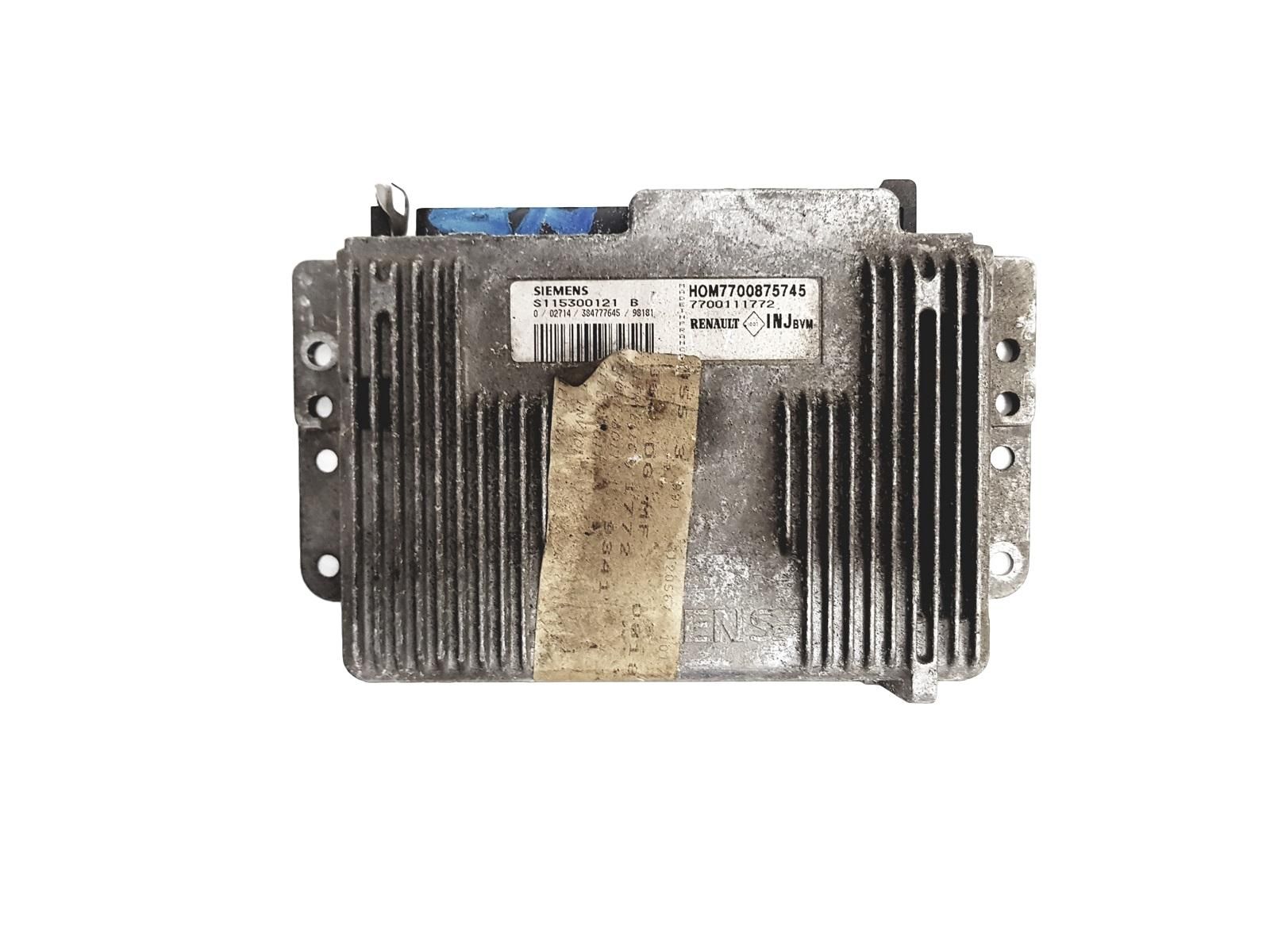 Steuergerät S115300121B 7700875745 7700111772 Renault Siemens 3942 main product photo
