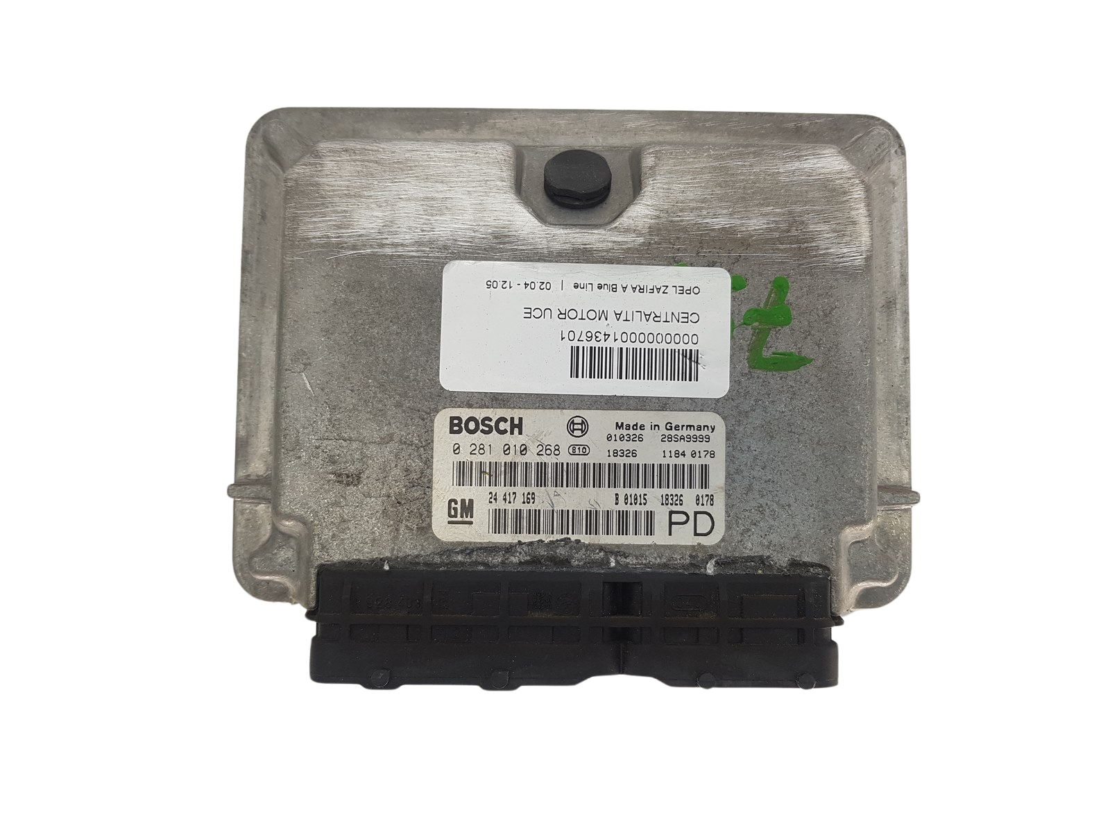 Steuergerät 24417169 0281010268 Opel Bosch GM 3303 main product photo