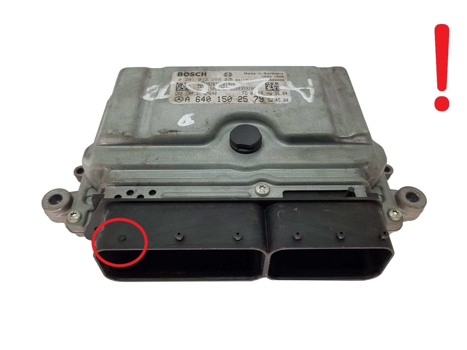 Steuergerät A6401502579 0281012256 Bosch Mercedes 18671 main product photo