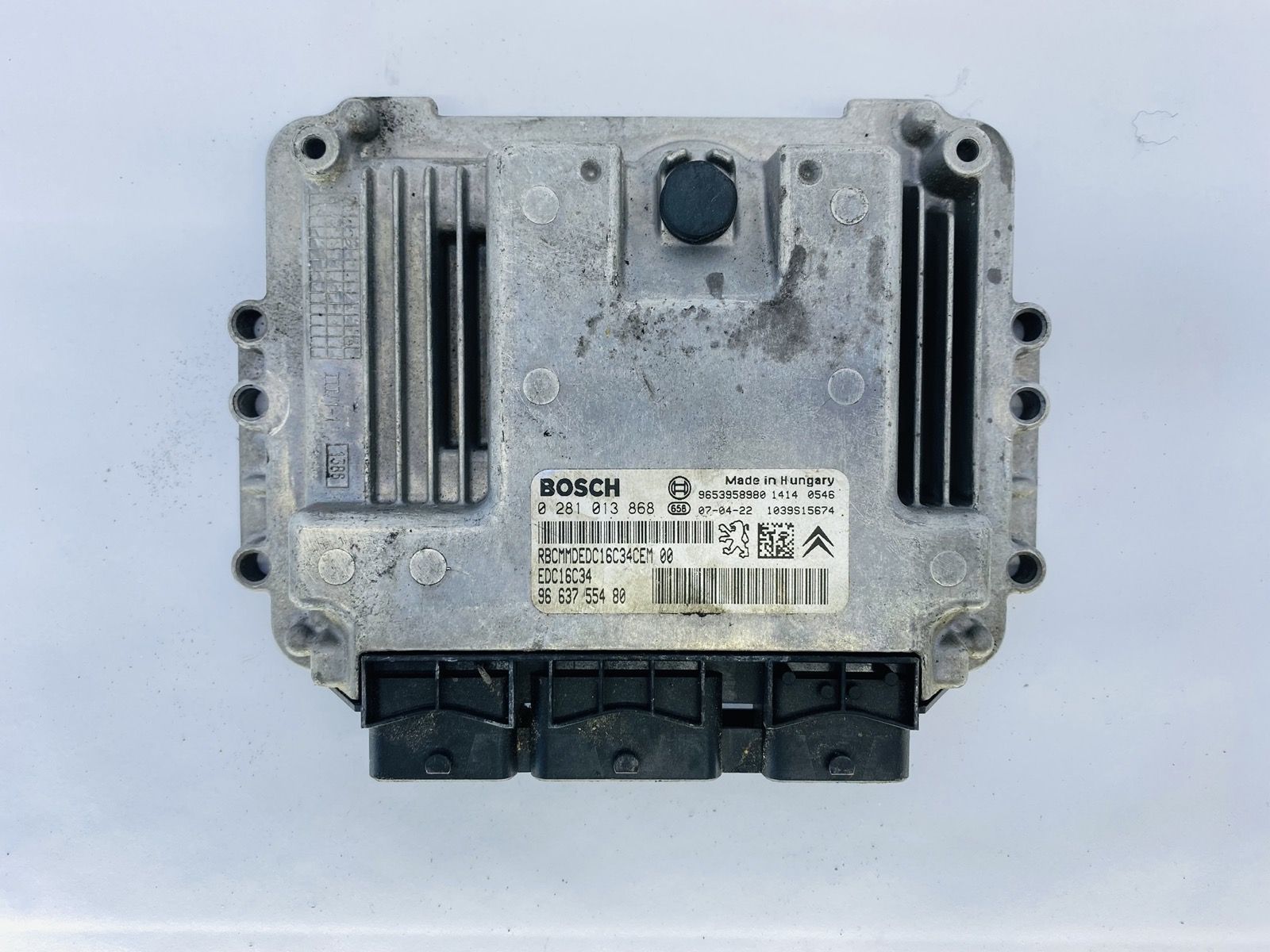 Steuergerät 0281013868 9663755480 9653958980 PSA Bosch 47567 main product photo