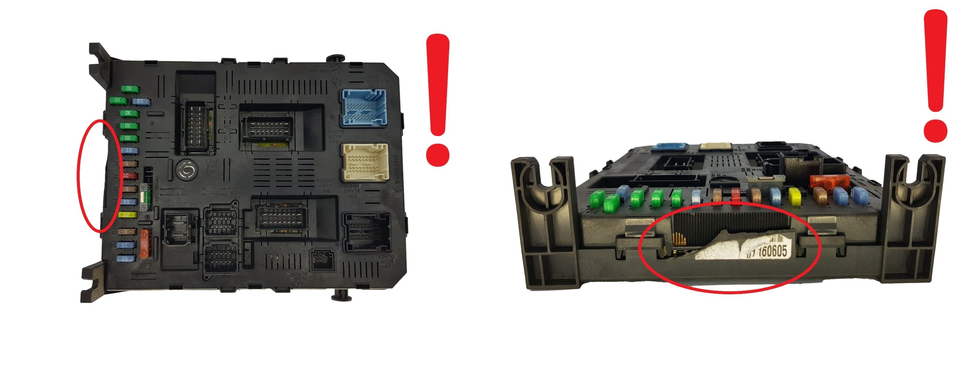 Steuergerät BSI 2004 H05-01 9660105980 PSA Johnson Controls 1690 main product photo