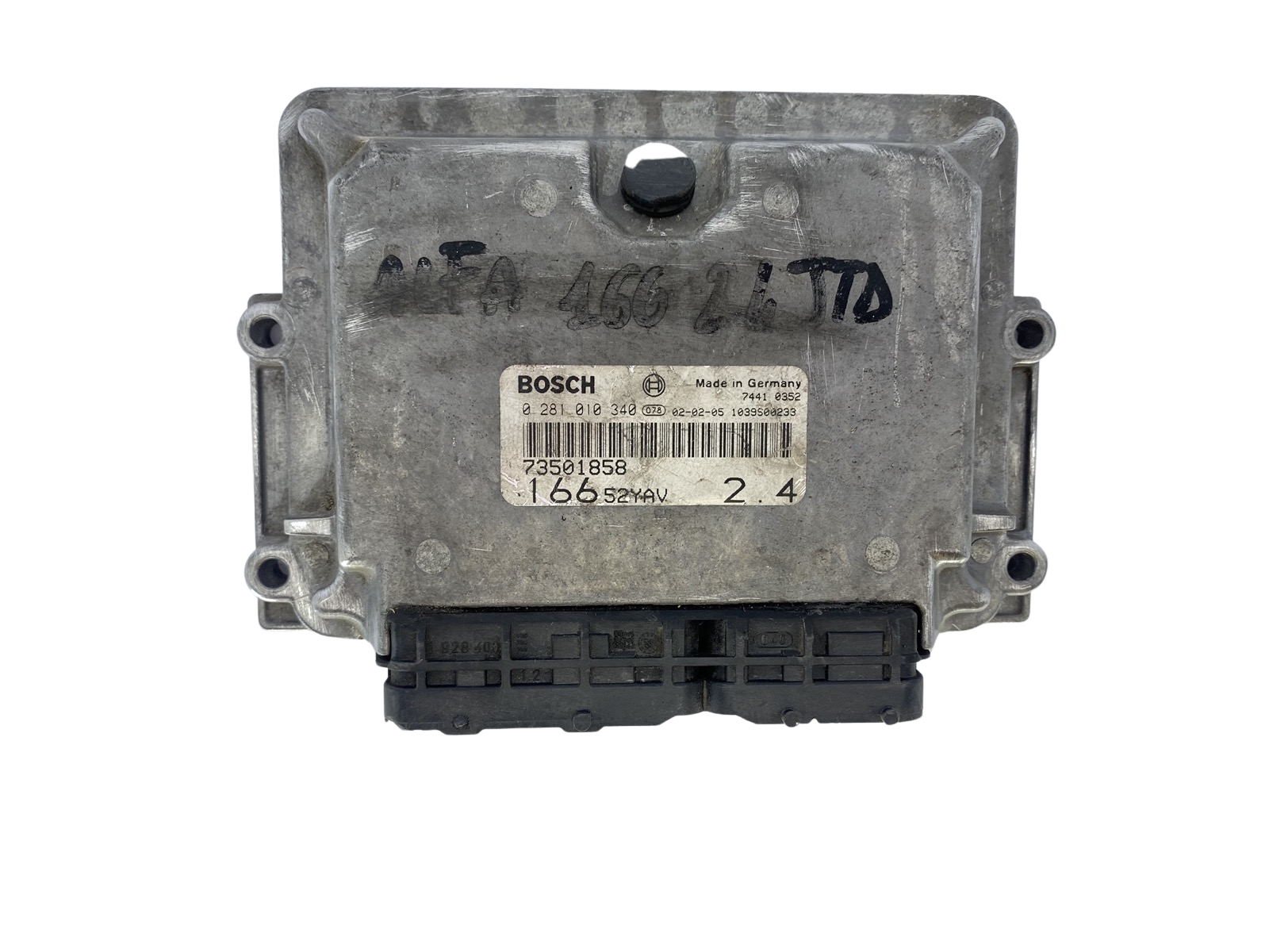 Steuergerät 73501858 0281010340 16652YAV Alfa Romeo Bosch 50448 main product photo
