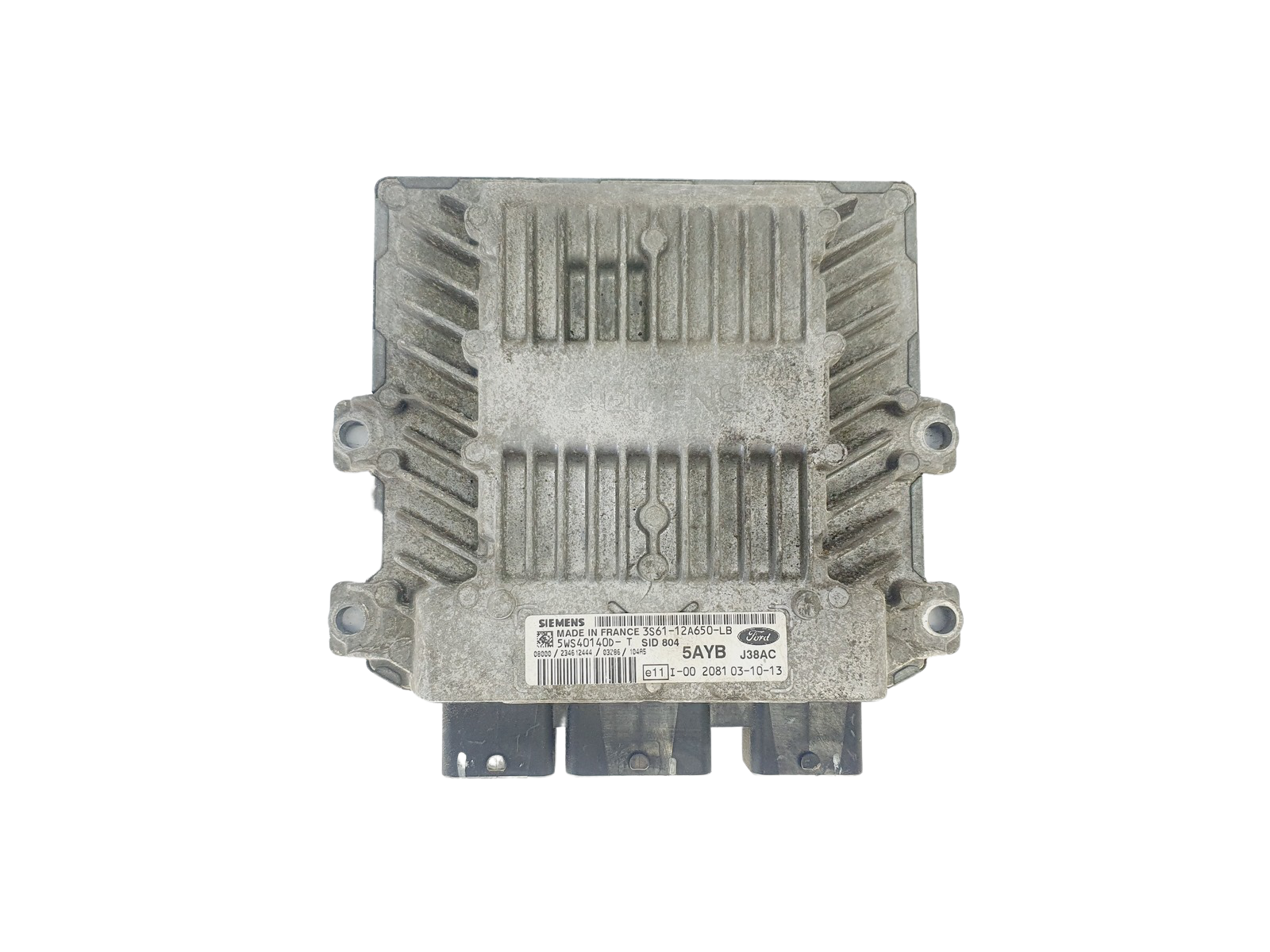 Steuergerät 3S61-12A650-LB 5WS40140D-T SID 804 Ford Siemens 39750 main product photo