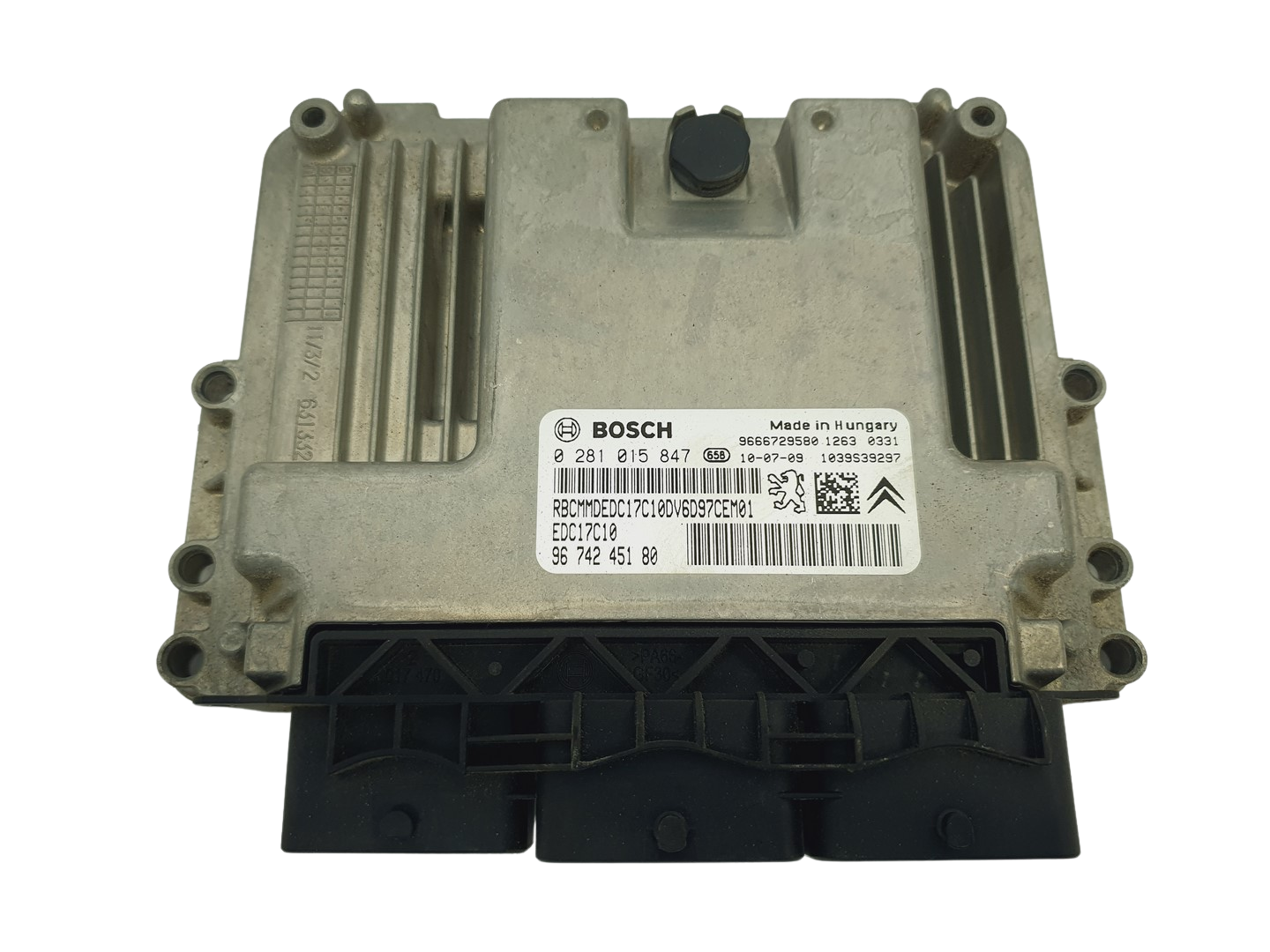 Steuergerät 0281015847 9674245180 9666729580 PSA Bosch 68373 main product photo