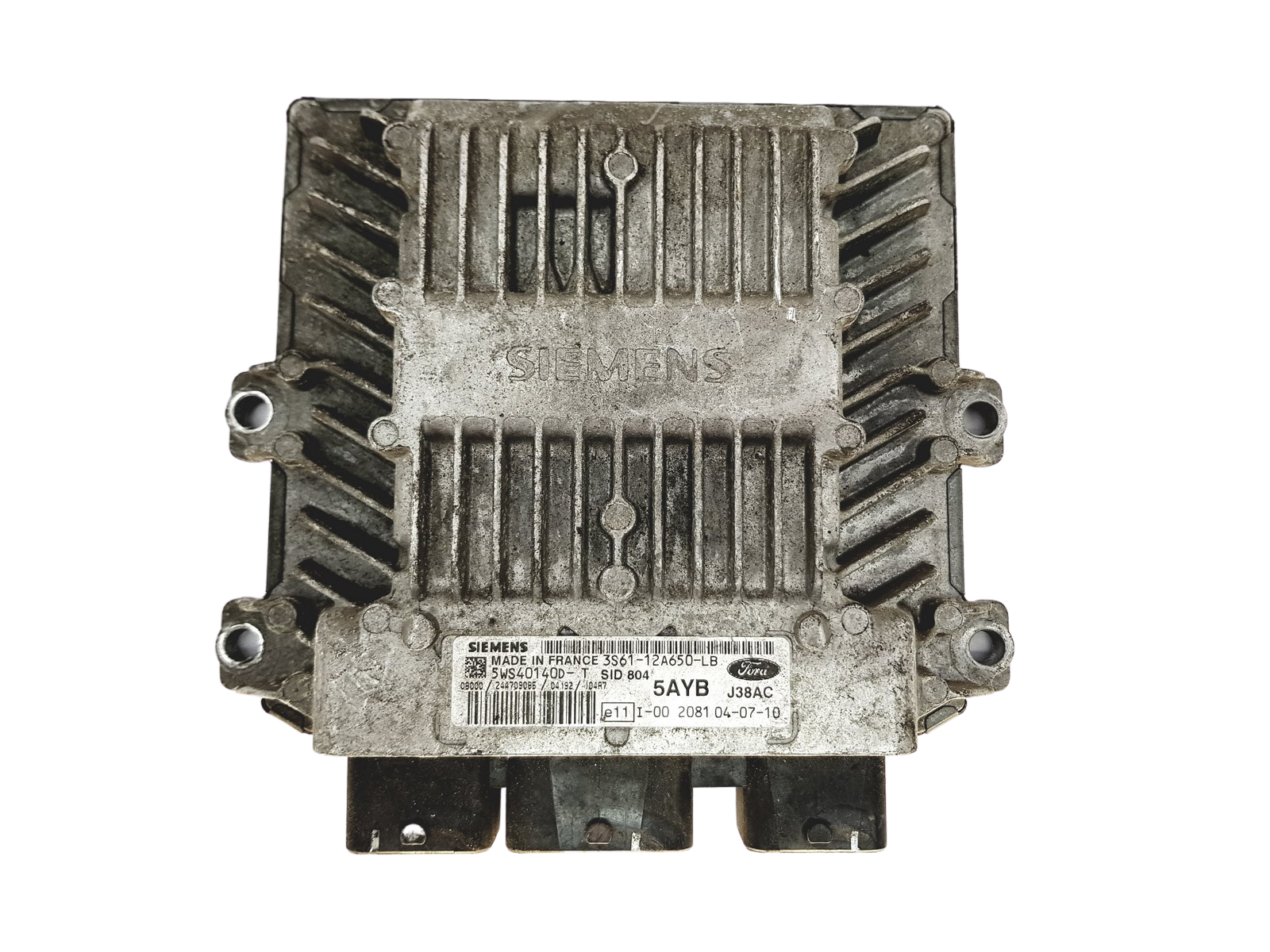Steuergerät 3S61-12A650-LB 5WS40140D-T SID 804 Ford Siemens 28224 main product photo