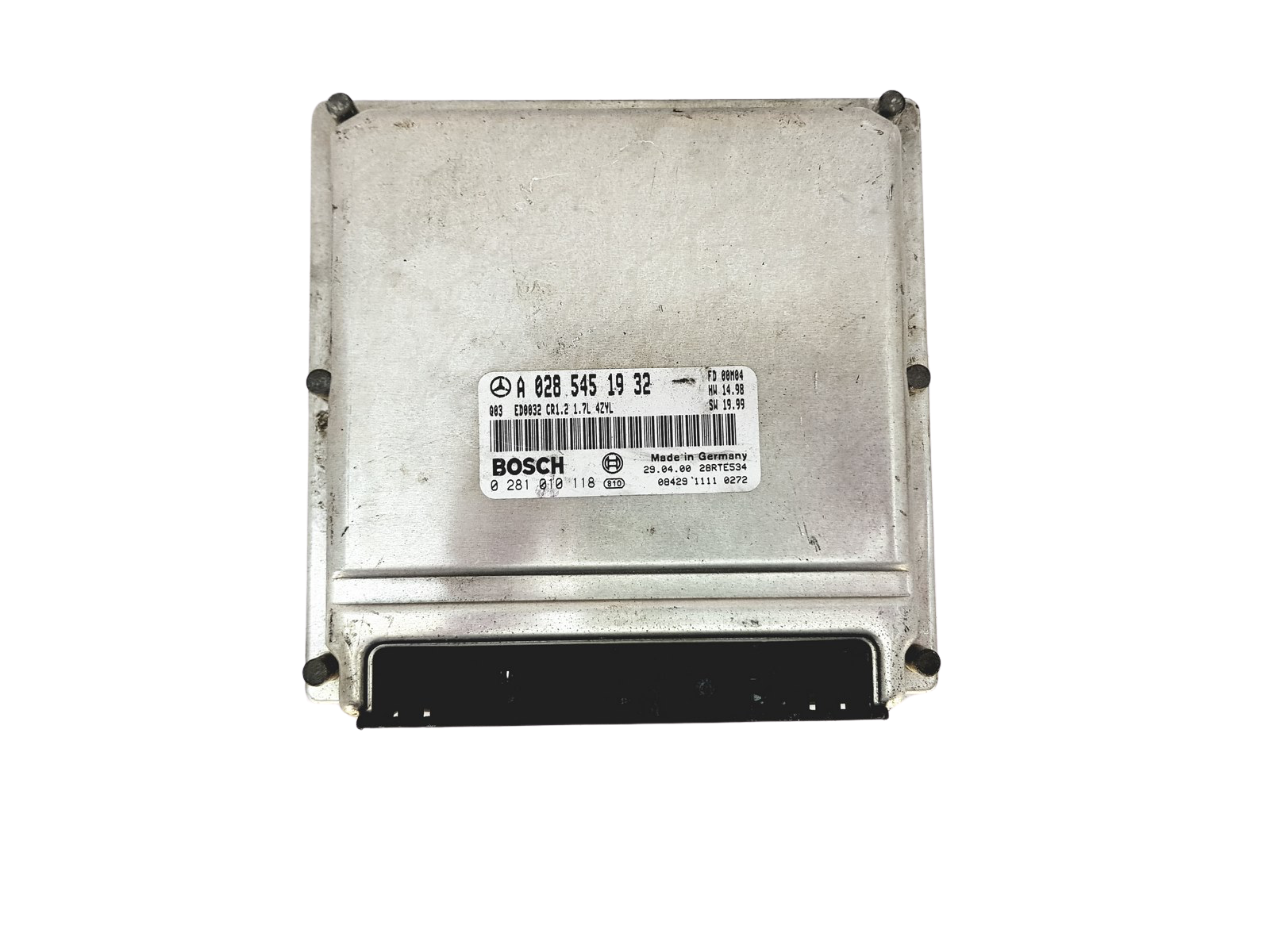 Steuergerät A0285451932 0281010118 Mercedes Bosch 27839 main product photo