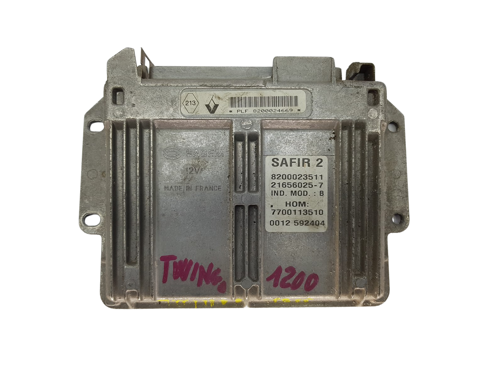 Steuergerät 8200024669 8200023511 7700113510 Renault Sagem 13426 main product photo