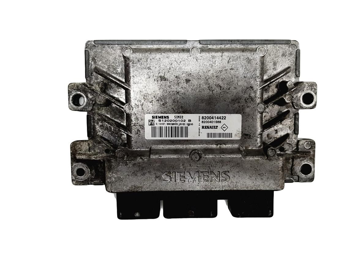 Steuergerät S120200102B SIM32 8200414422 8200401568 Renault 9656 main product photo