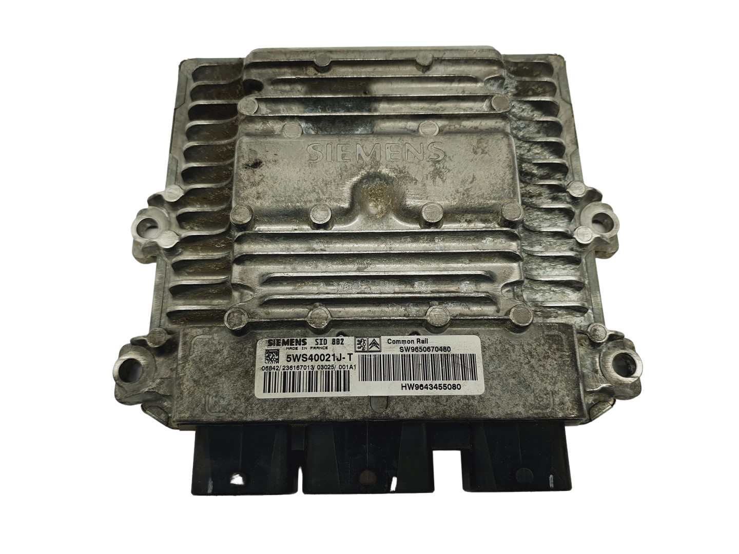 Steuergerät 9650670480 9643455080 5WS40021J-T SID802 PSA Siemens 68538 main product photo