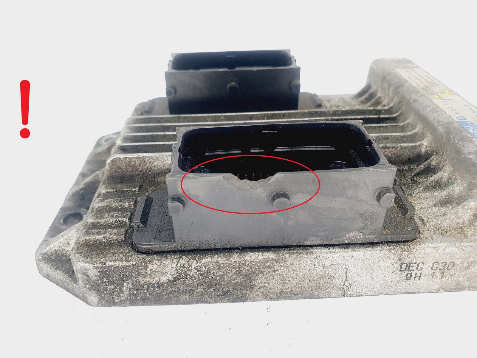 Steuergerät 898003220 112500-0200 D06010 Opel Denso 43795 main product photo