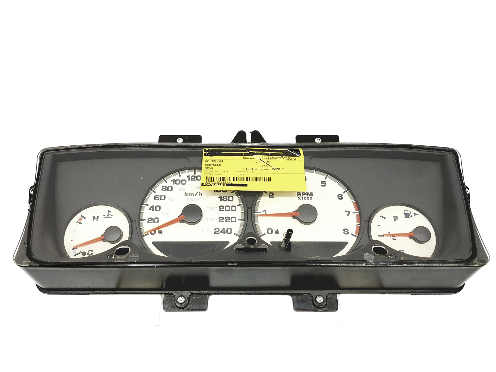 Tacho Kombiinstrument Chrysler Neon P04793523AI main product photo