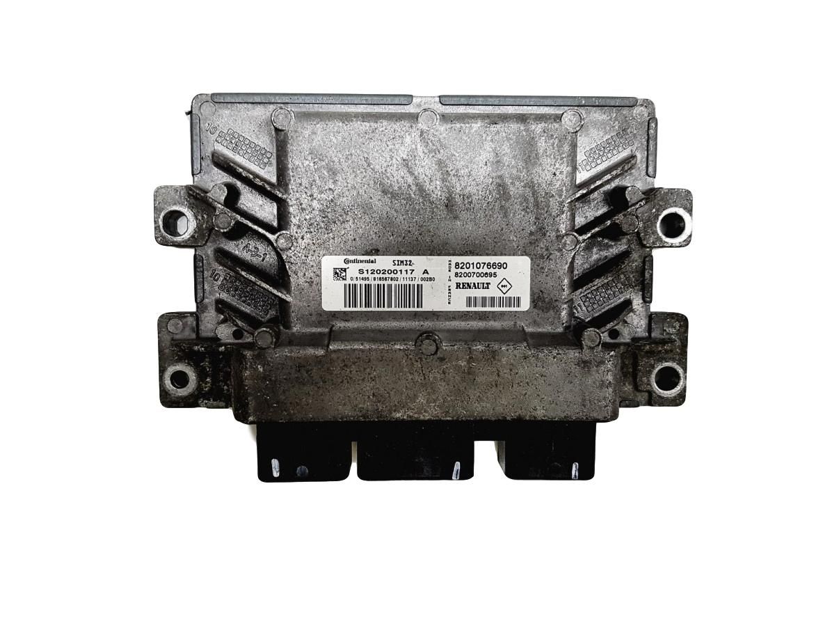Steuergerät S120200117A 8201076690 8200700695 Renault Continental 9907 main product photo