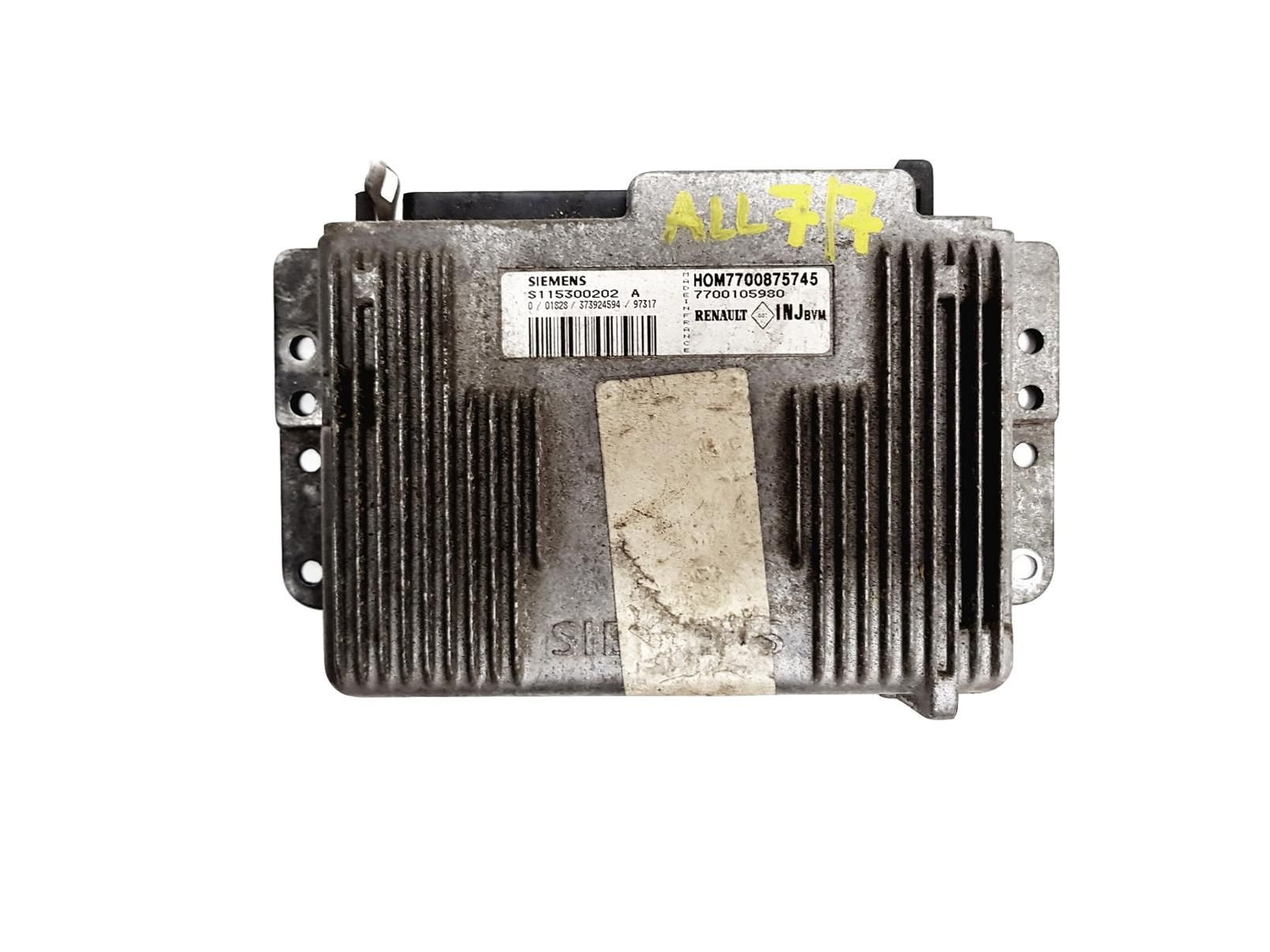 Steuergerät S115300202A 7700875745 7700105980 Renault Siemens 4670 main product photo