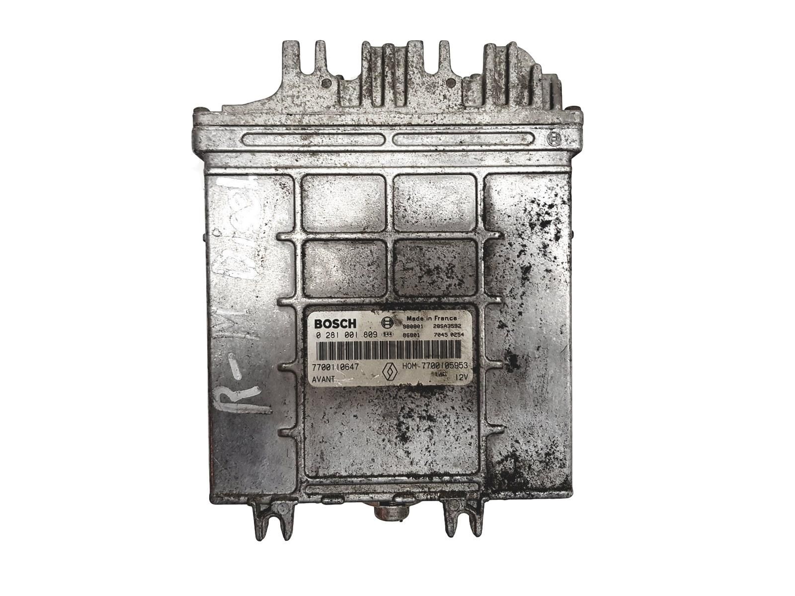 Steuergerät 0281001809 7700110647 7700105953 Renault Bosch 12463 main product photo