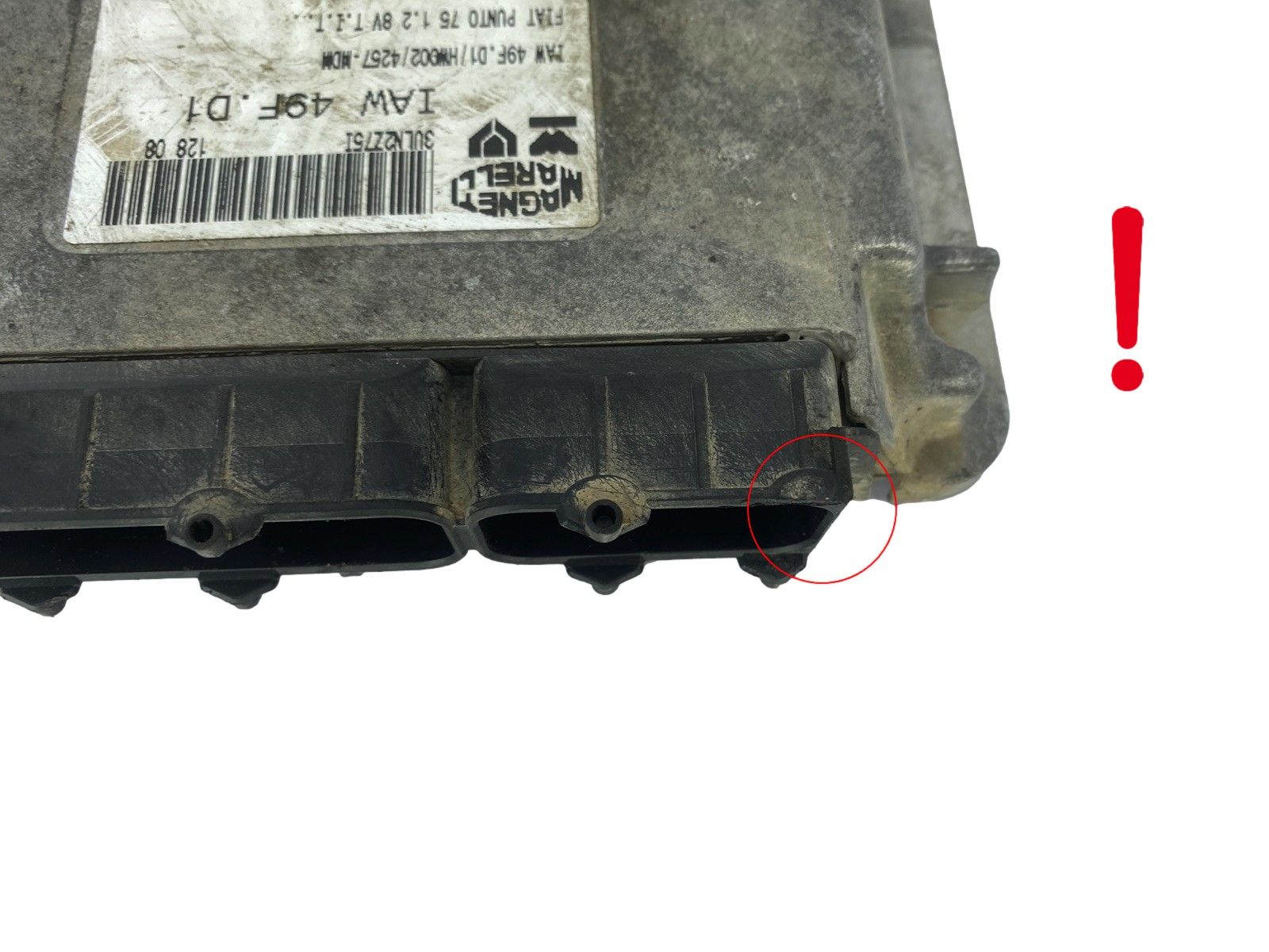 Steuergerät 46545235 IAW49F.D1 61600.363.07 Fiat Magneti Marelli 49491 main product photo