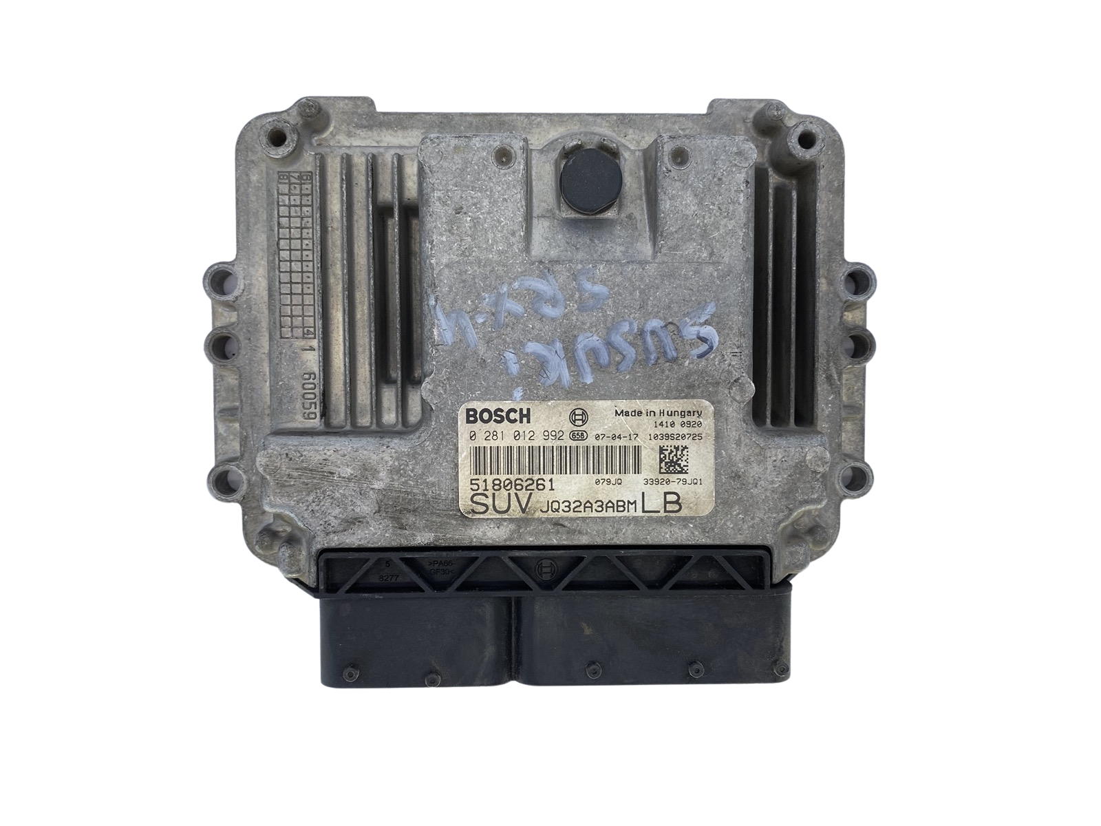 Steuergerät 0281012992 51806261 JQ32A3ABM Fiat Bosch 52491 main product photo