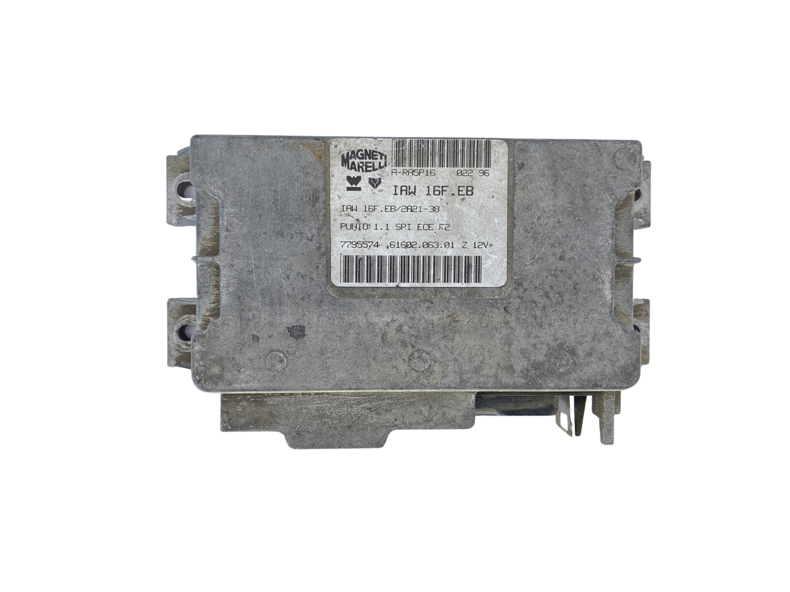 Steuergerät IAW16F.EB 7795574 61602.063.01 Fiat Magneti Marelli 54771 main product photo
