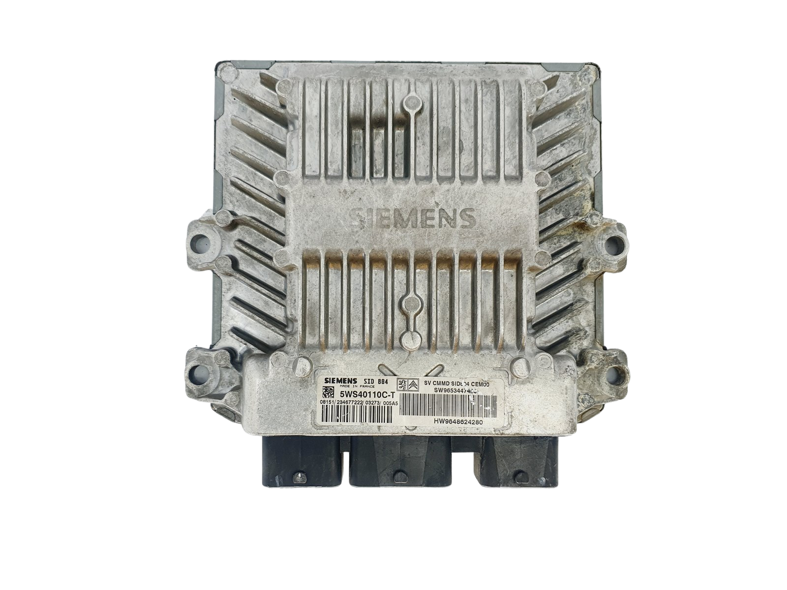 Steuergerät 9653447480 9648624280 5WS40110C-T PSA Siemens 38626 main product photo