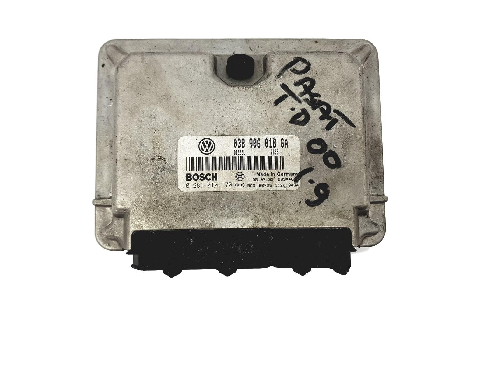 Steuergerät 038906018GA 0281010170 VW Bosch main product photo