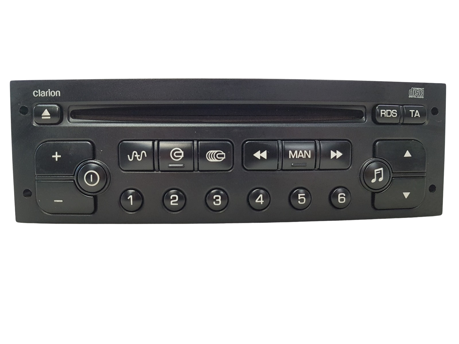 Cd-Radio Peugeot 206 96635823XT PU-2859A Clarion 1140 main product photo